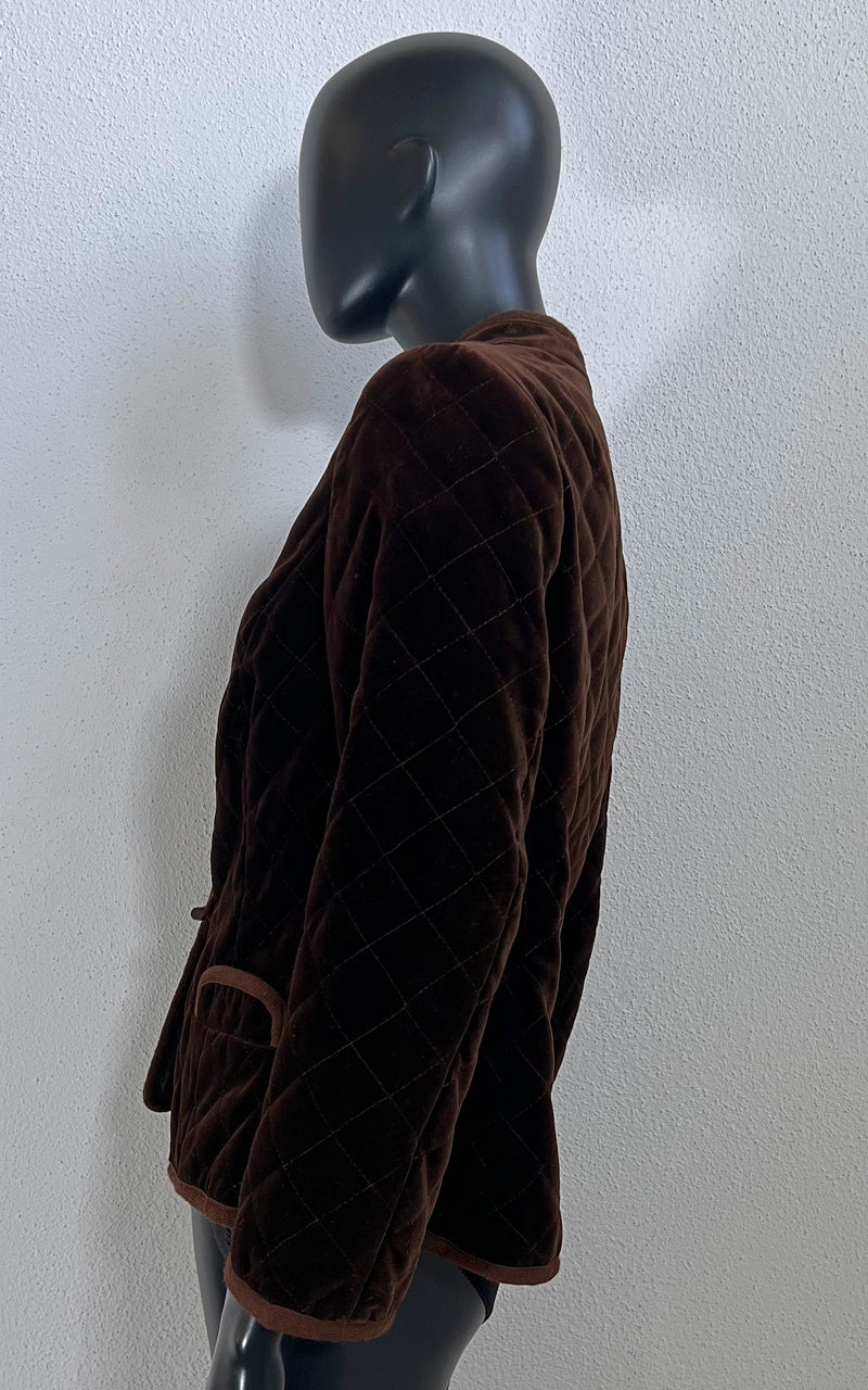 Vintage 70s Brown Velvet Jacket