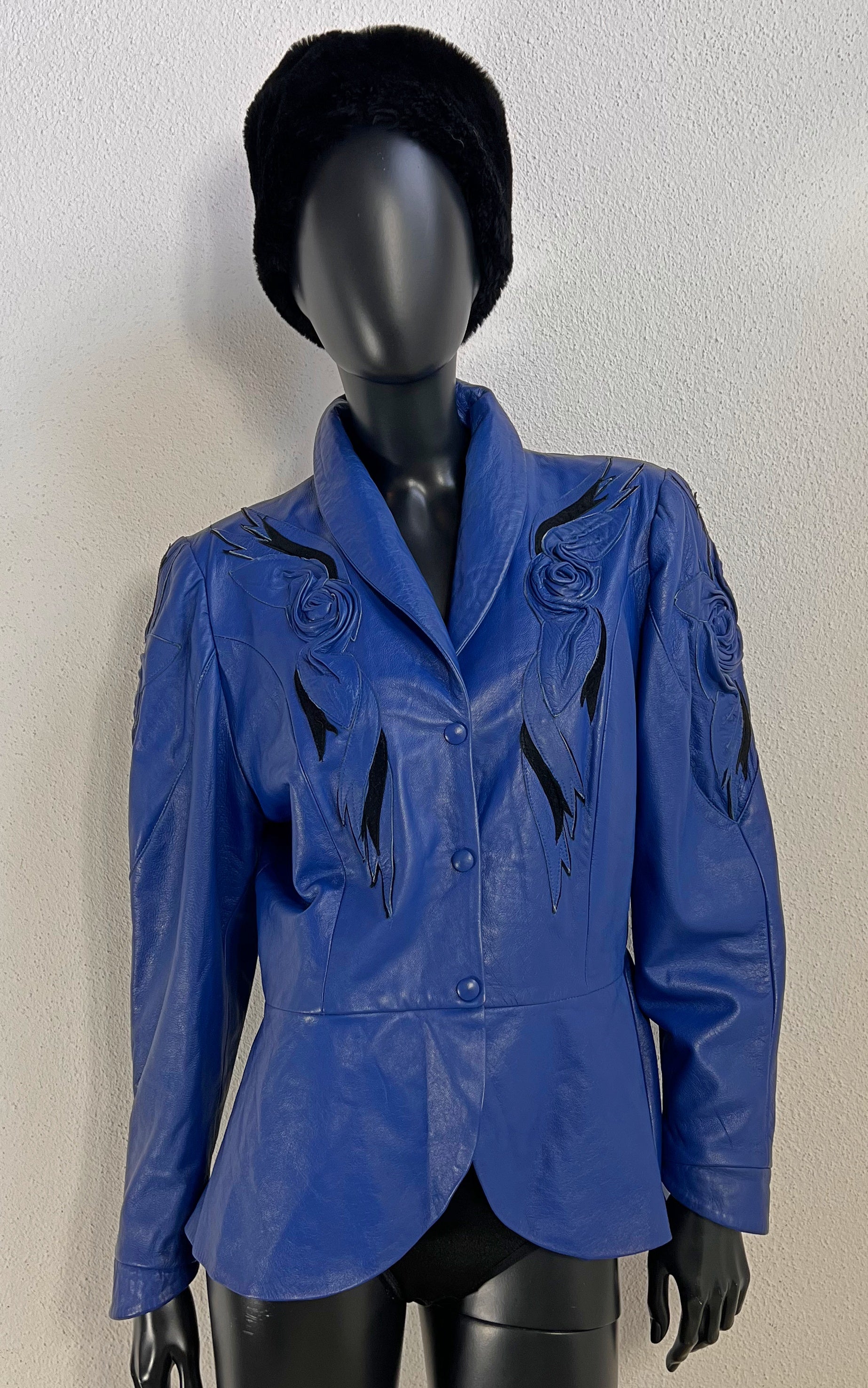 Vintage 80s Nappa Leather Jacket