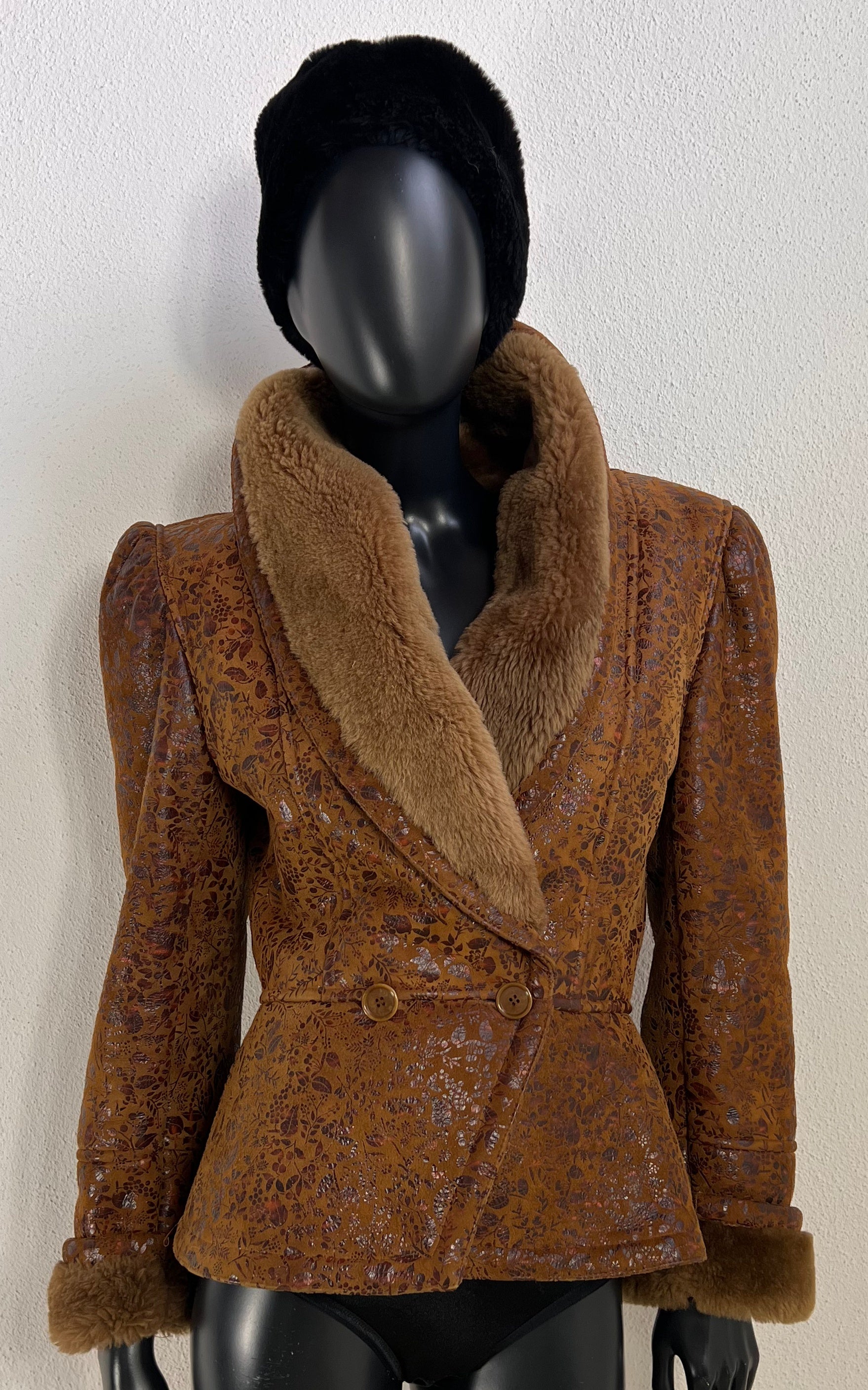 Vintage Escada Shearling Jacket