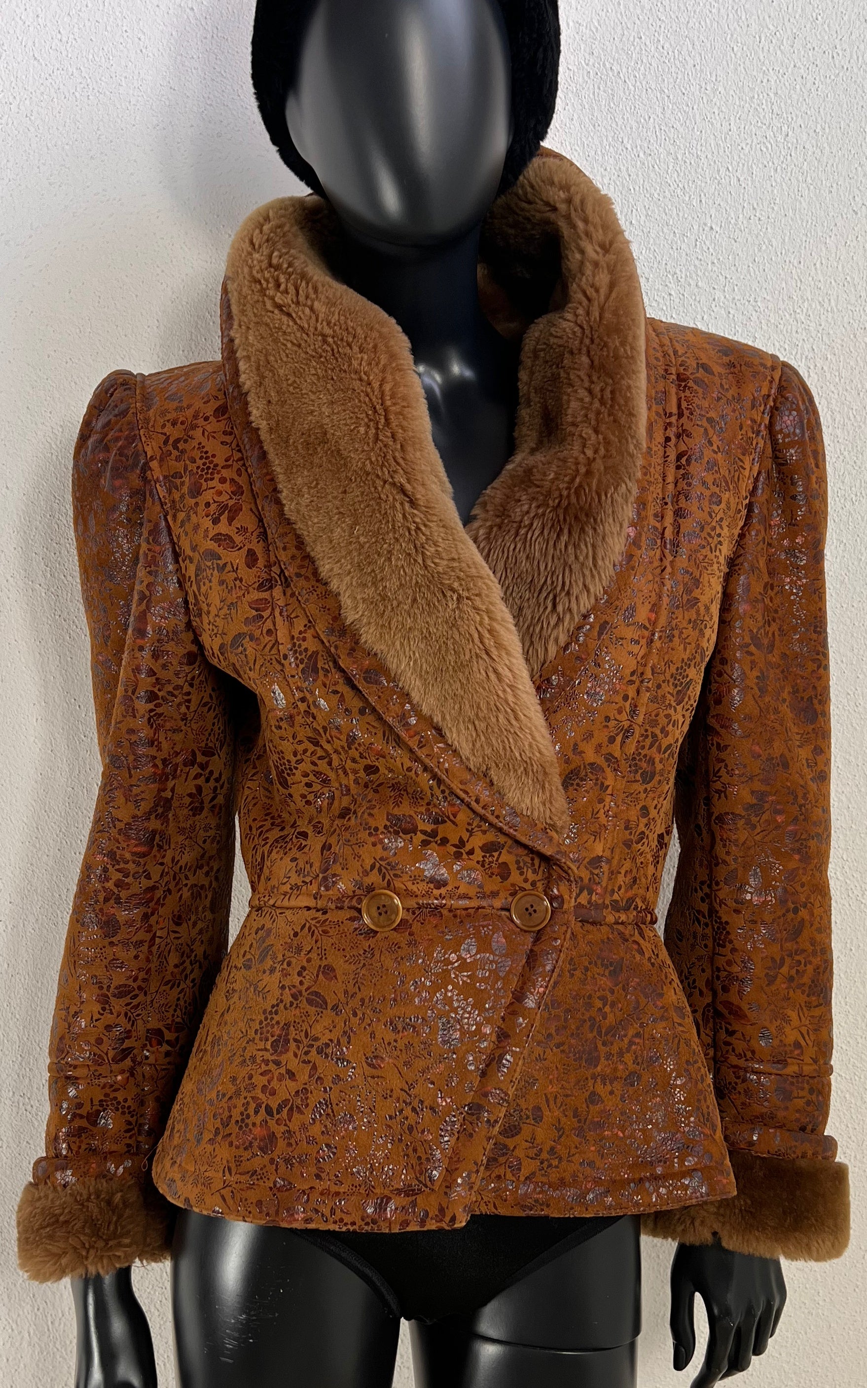 Vintage Escada Shearling Jacket