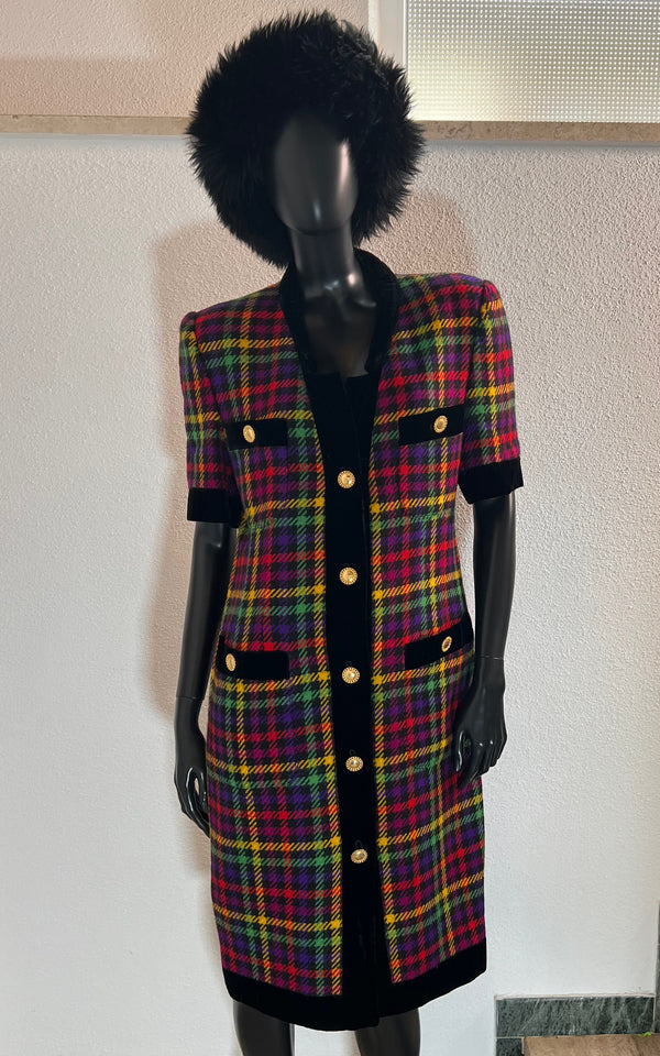 Abito vintage in lana anni '90