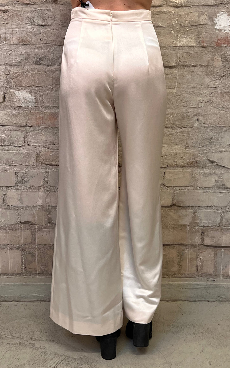 Vintage Palto Satin Marlene Trouser