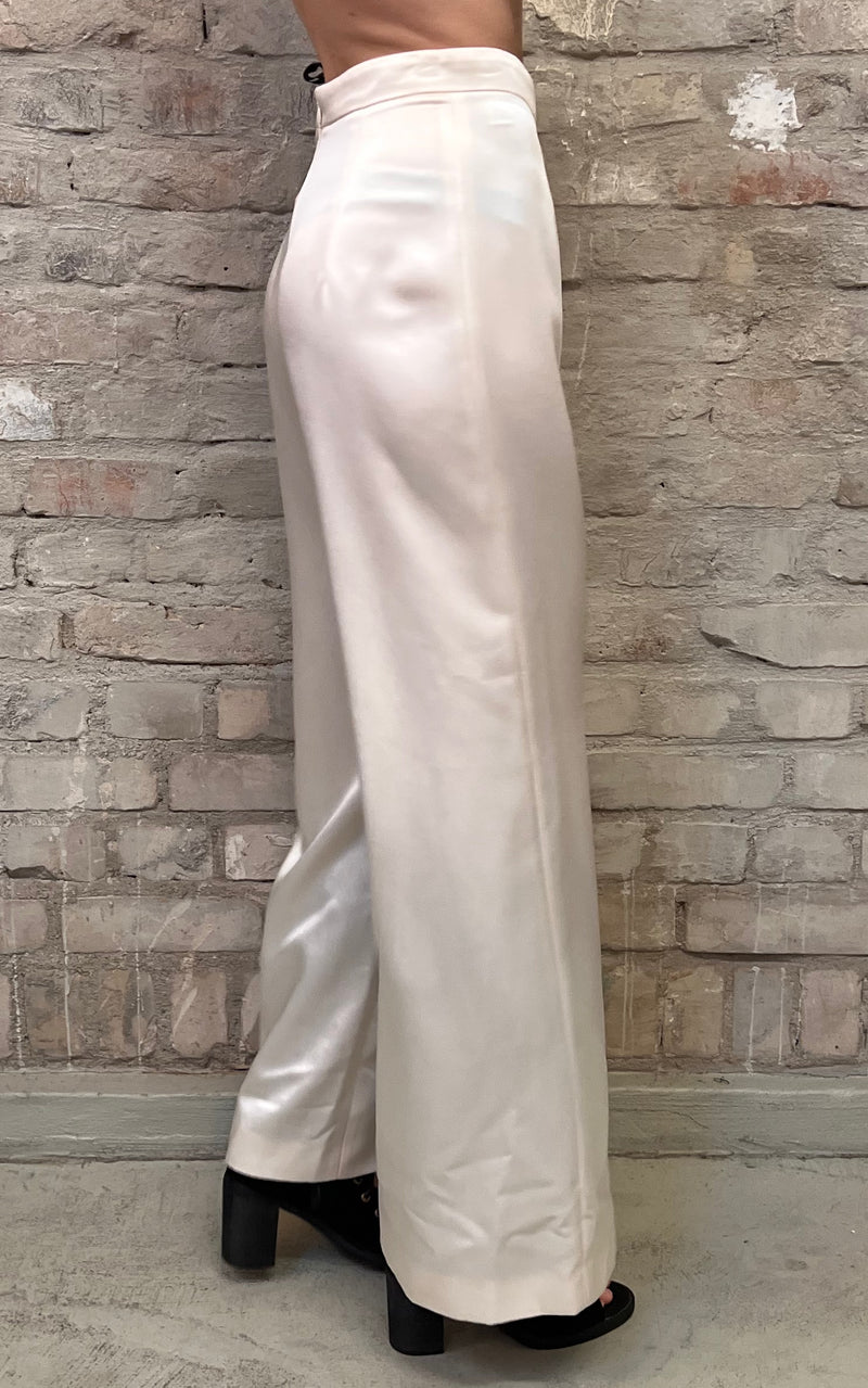 Vintage Palto Satin Marlene Trouser