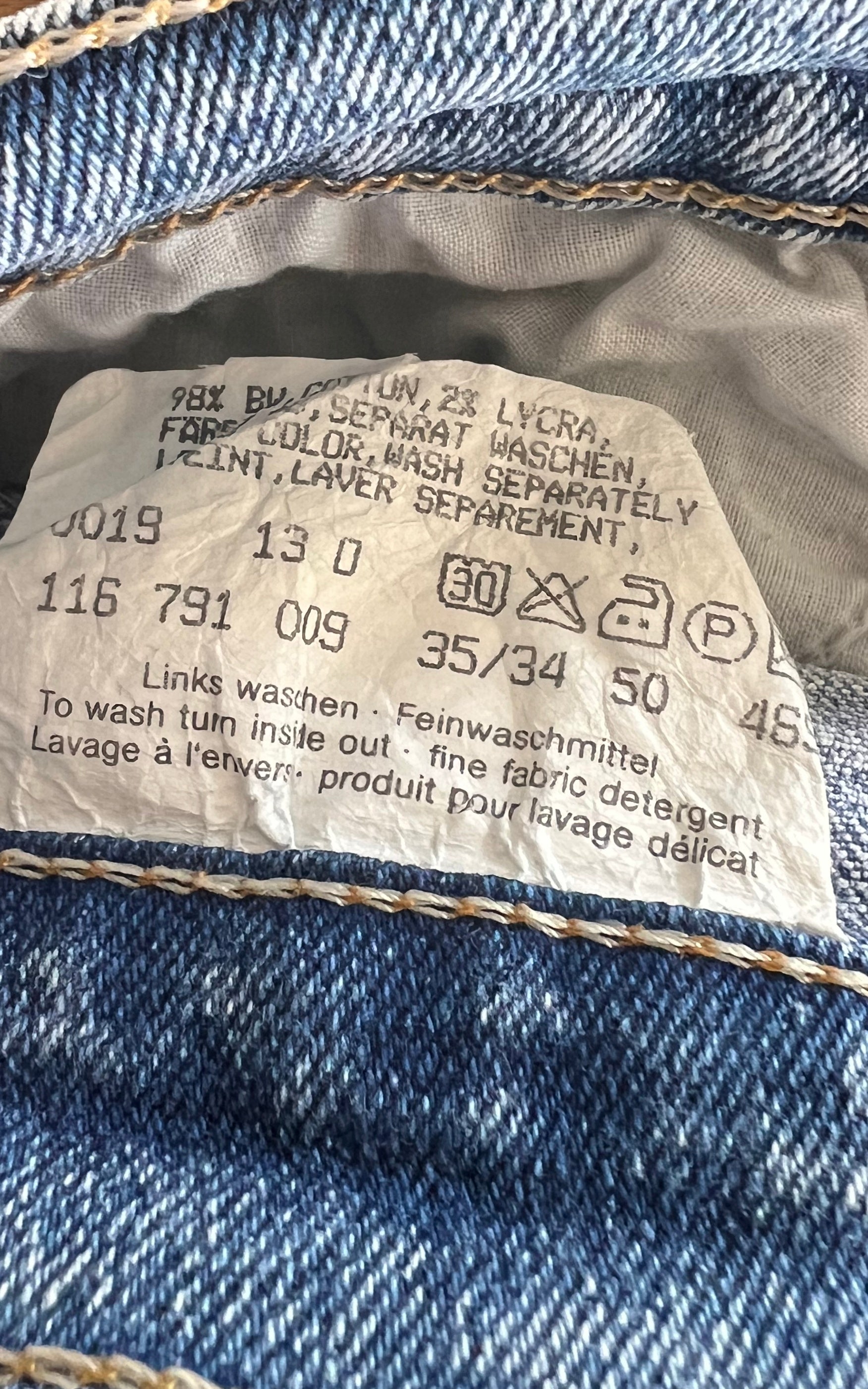 Vintage Mustang Skinline Highwaist Jeans