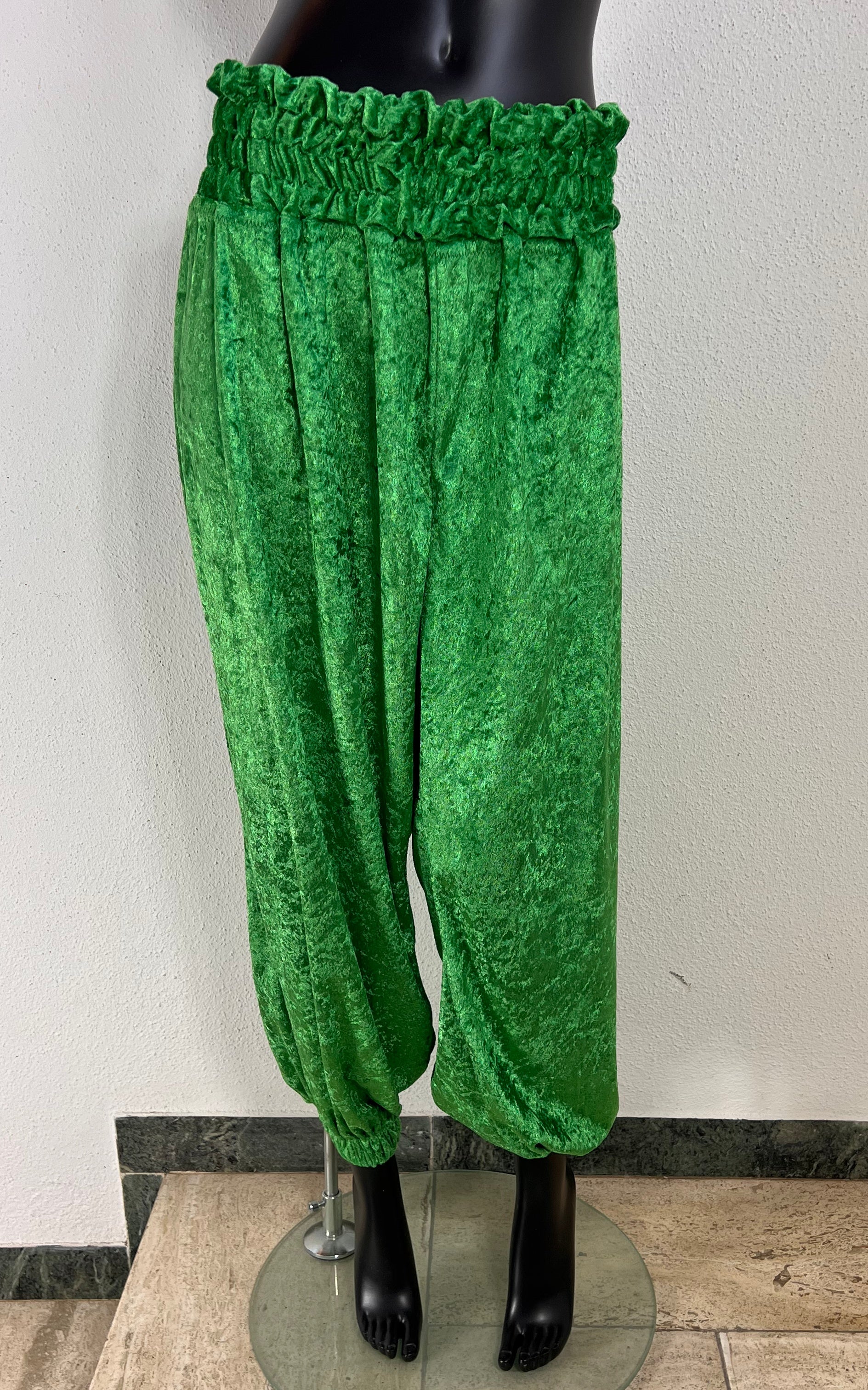 Vintage Velvet Ballon Pants