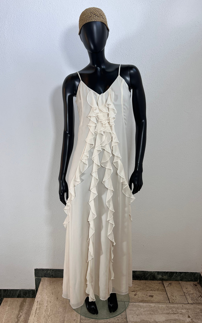 Vintage Patrizia Pepe Silk Wedding Dress