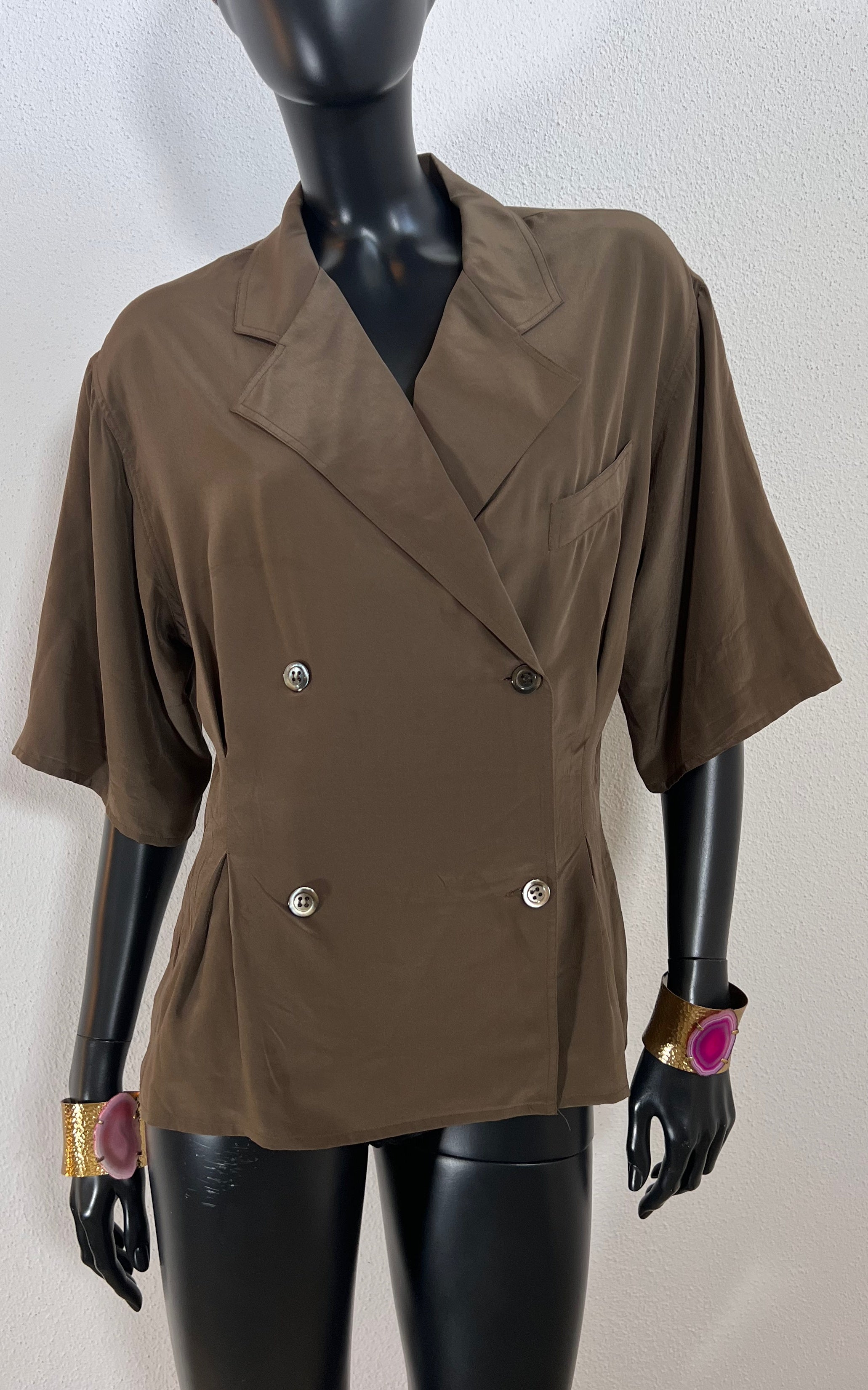 Vintage Rodier Paris Silk Blouse