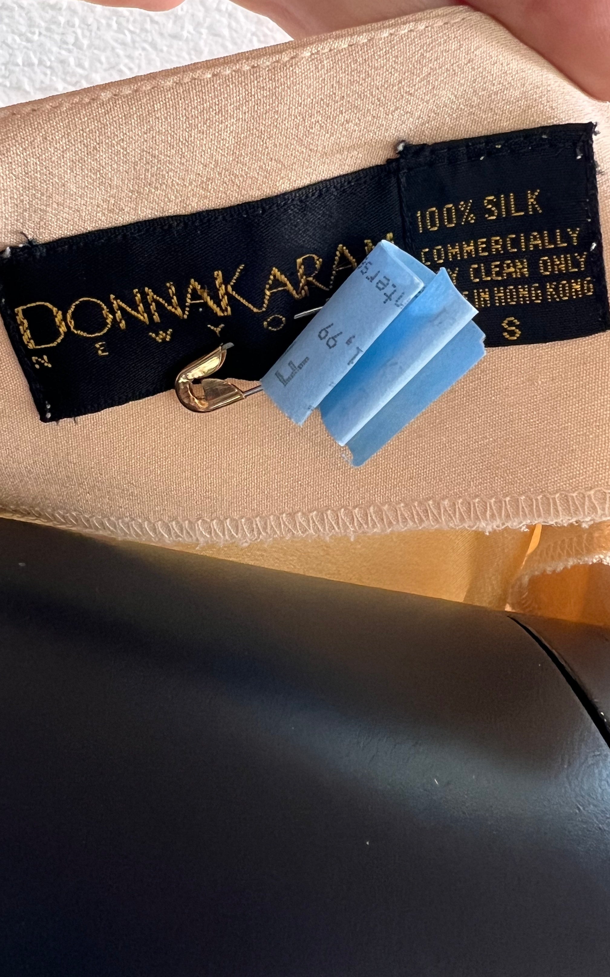 Abito vintage in seta Donna Karan