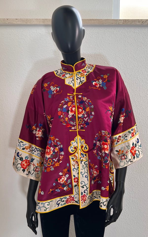 Vintage Chinese Silk Jacket