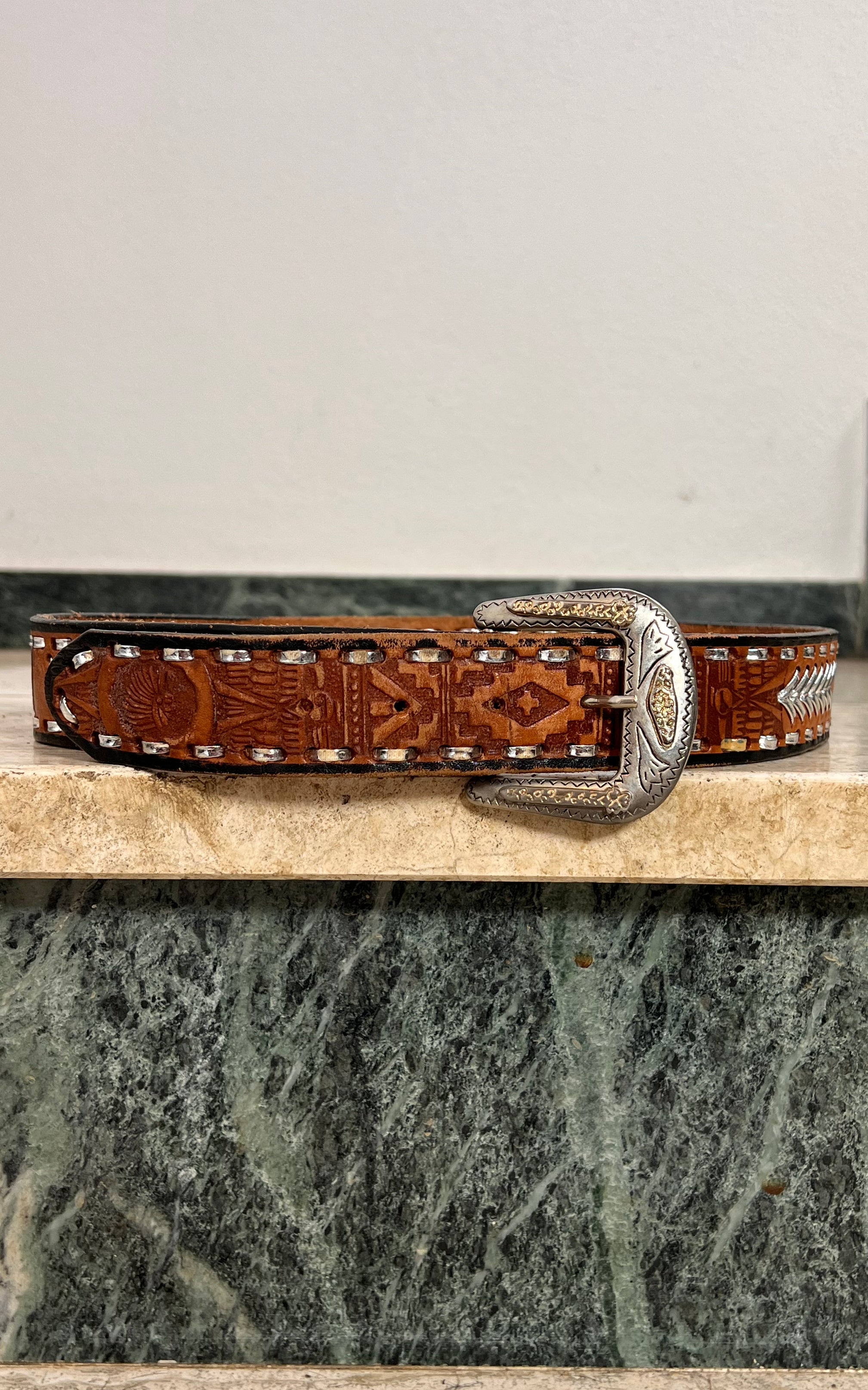 Vintage Eagle Western Belt Mexico