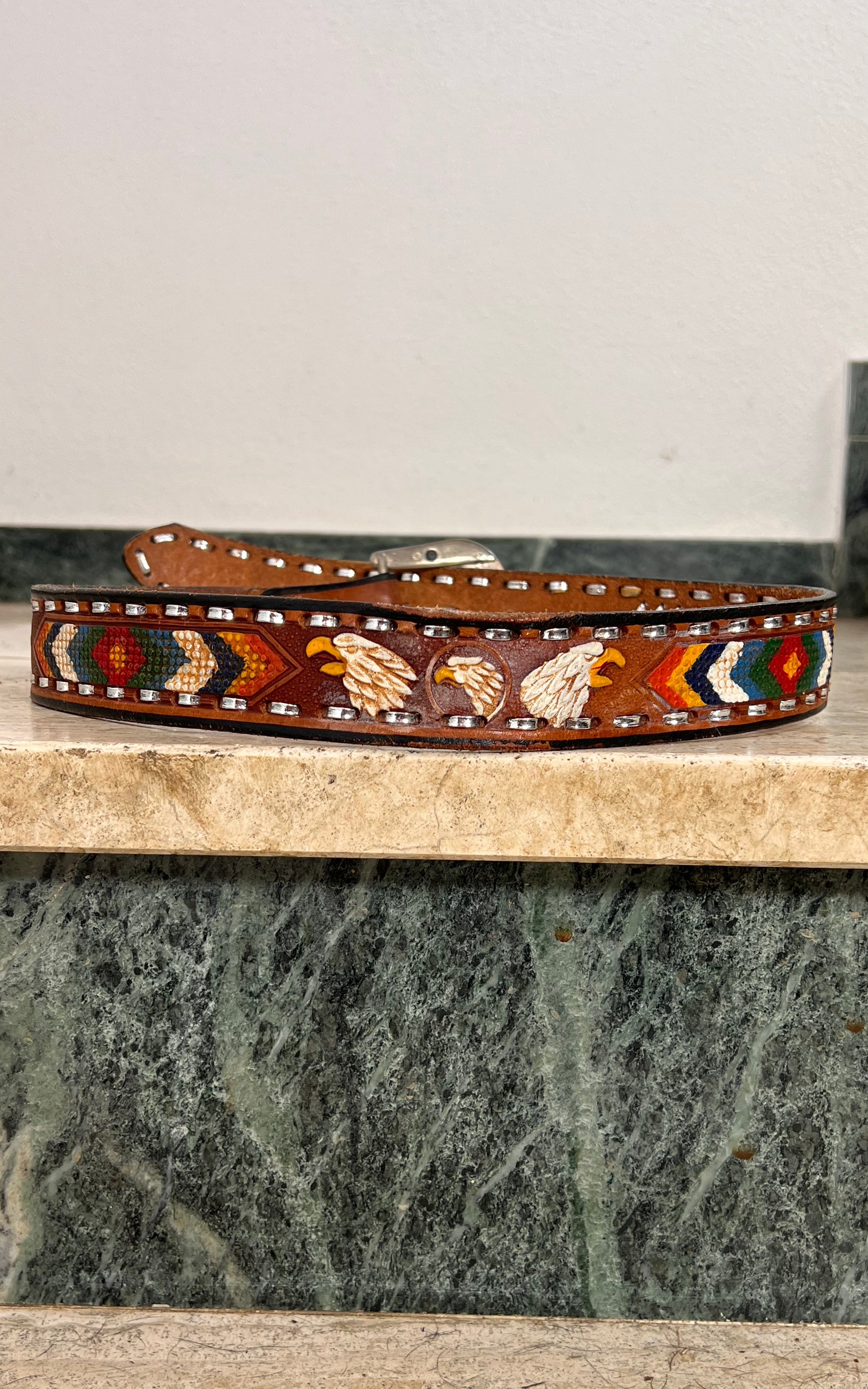Vintage Eagle Western Belt Mexico