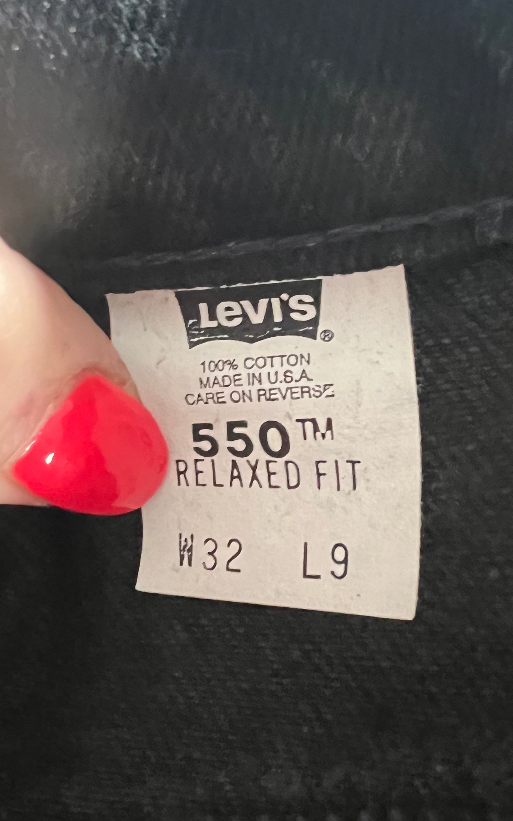 Vintage Levis 550 Denim Shorts W32