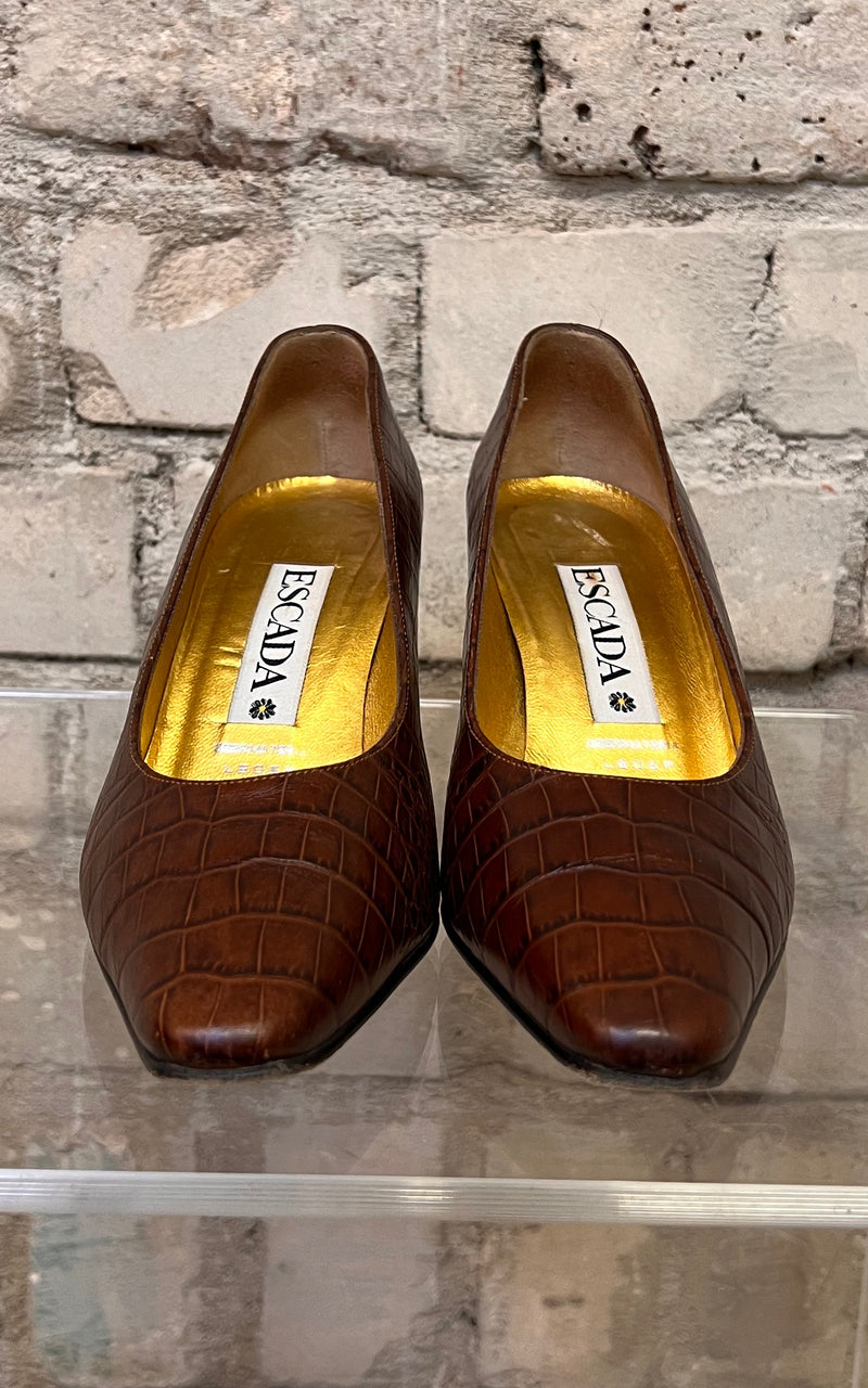 Vintage Escada Mules 38