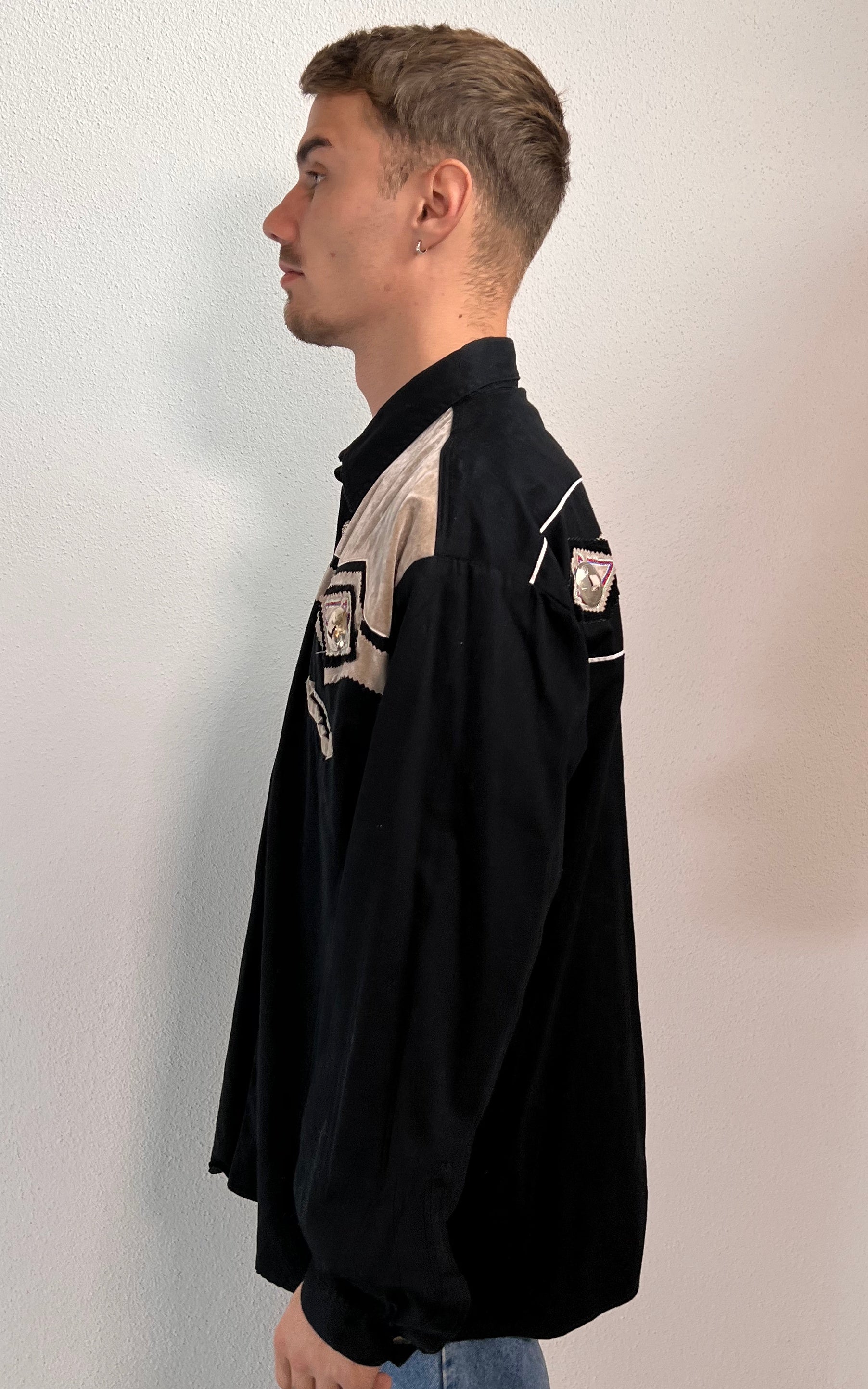 Vintage MENS Western Button Down Shirt