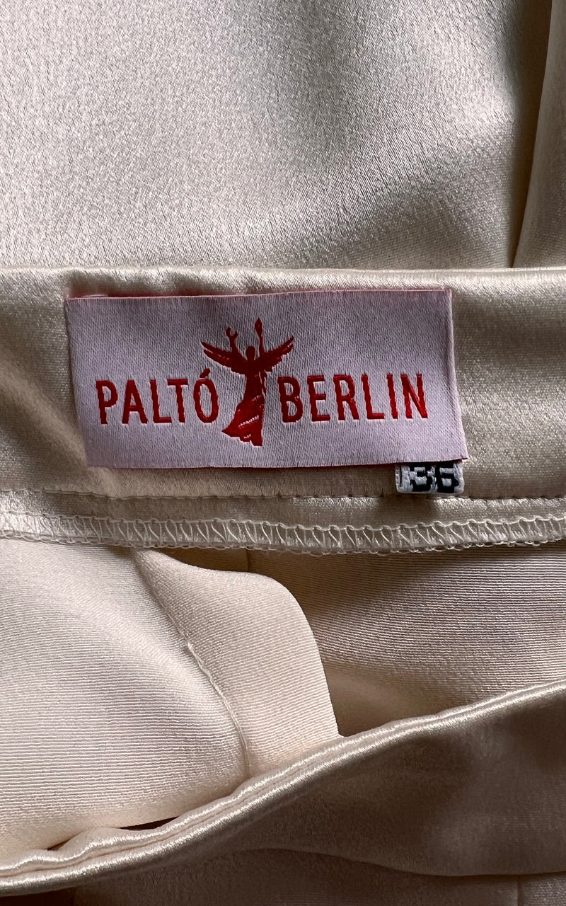 Vintage Palto Satin Marlene Trouser