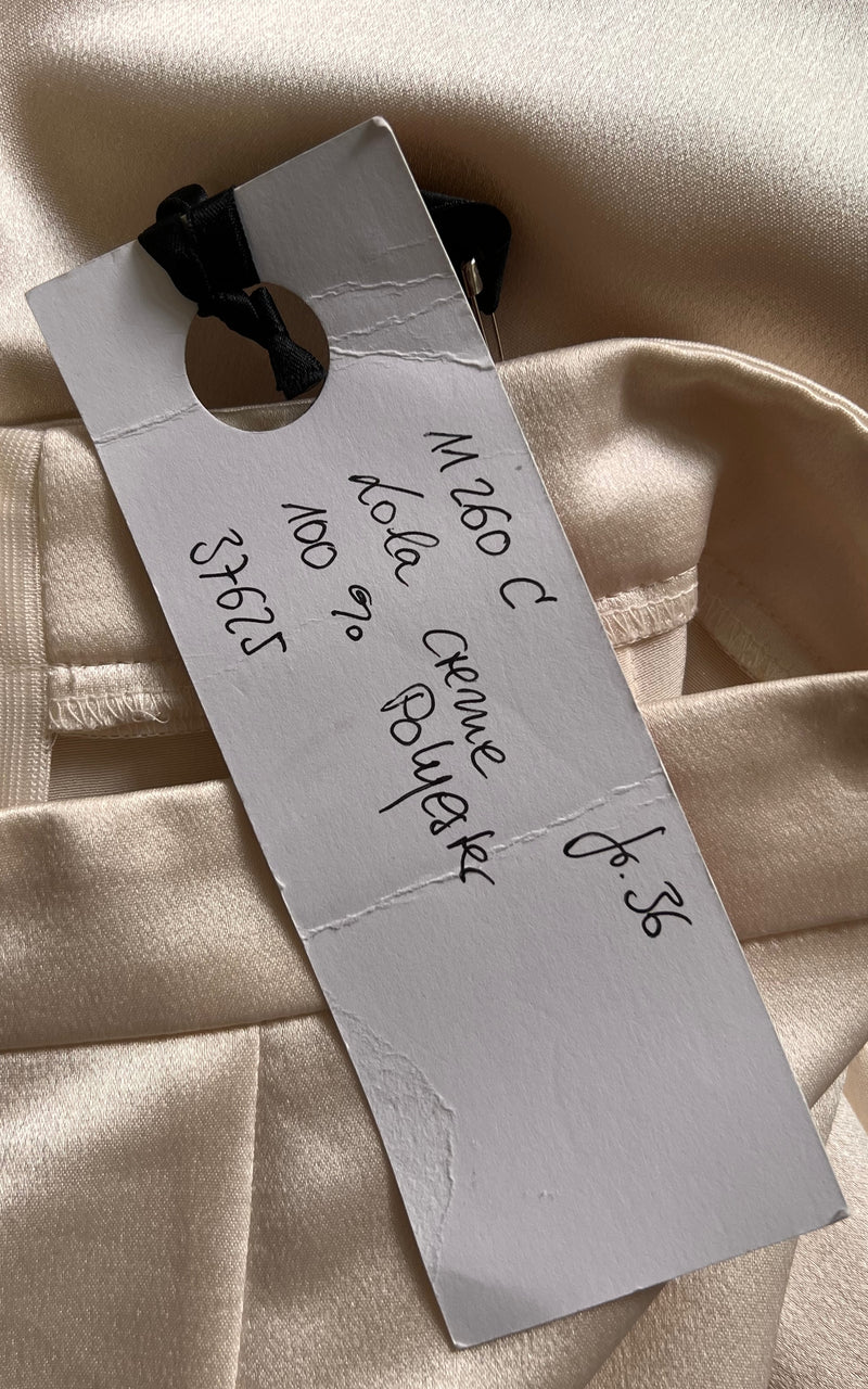 Vintage Palto Satin Marlene Trouser