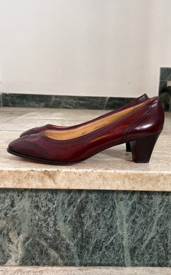 Vintage Bally Budapester Shoes 39