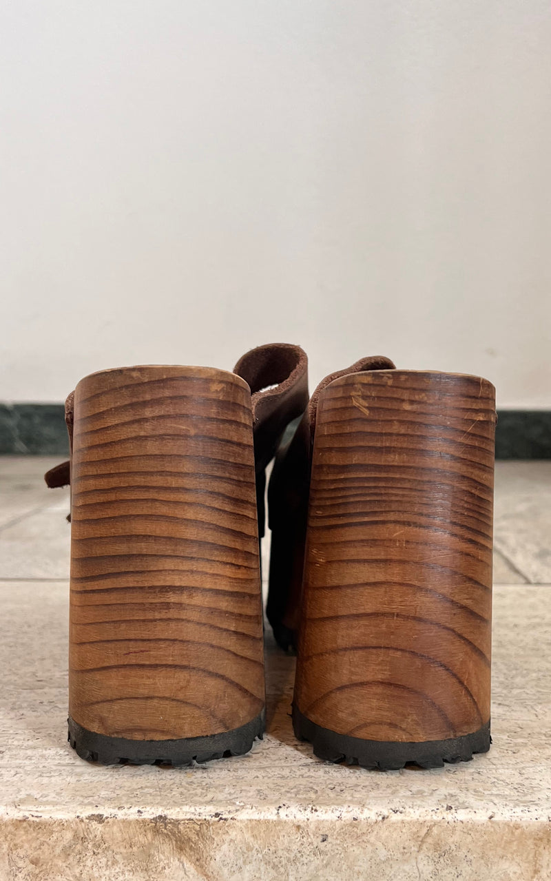 Vintage 90s Buffalo Platform Clogs 41