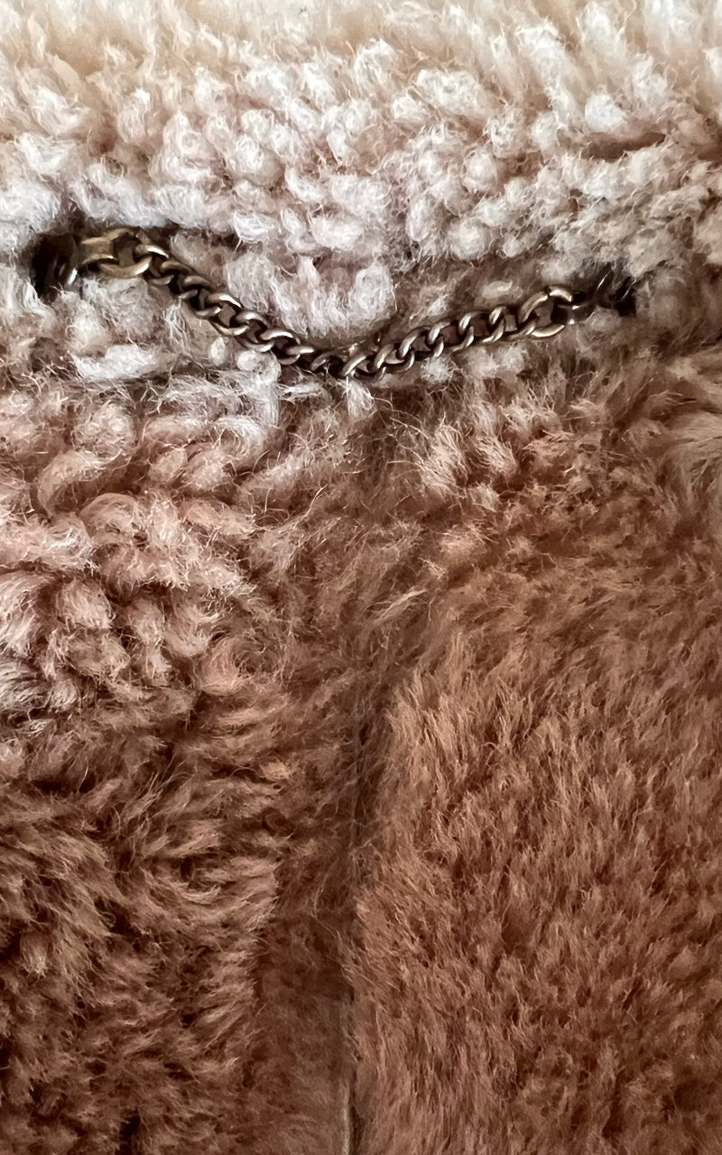 Vintage MENS 70s Shearling Jacket