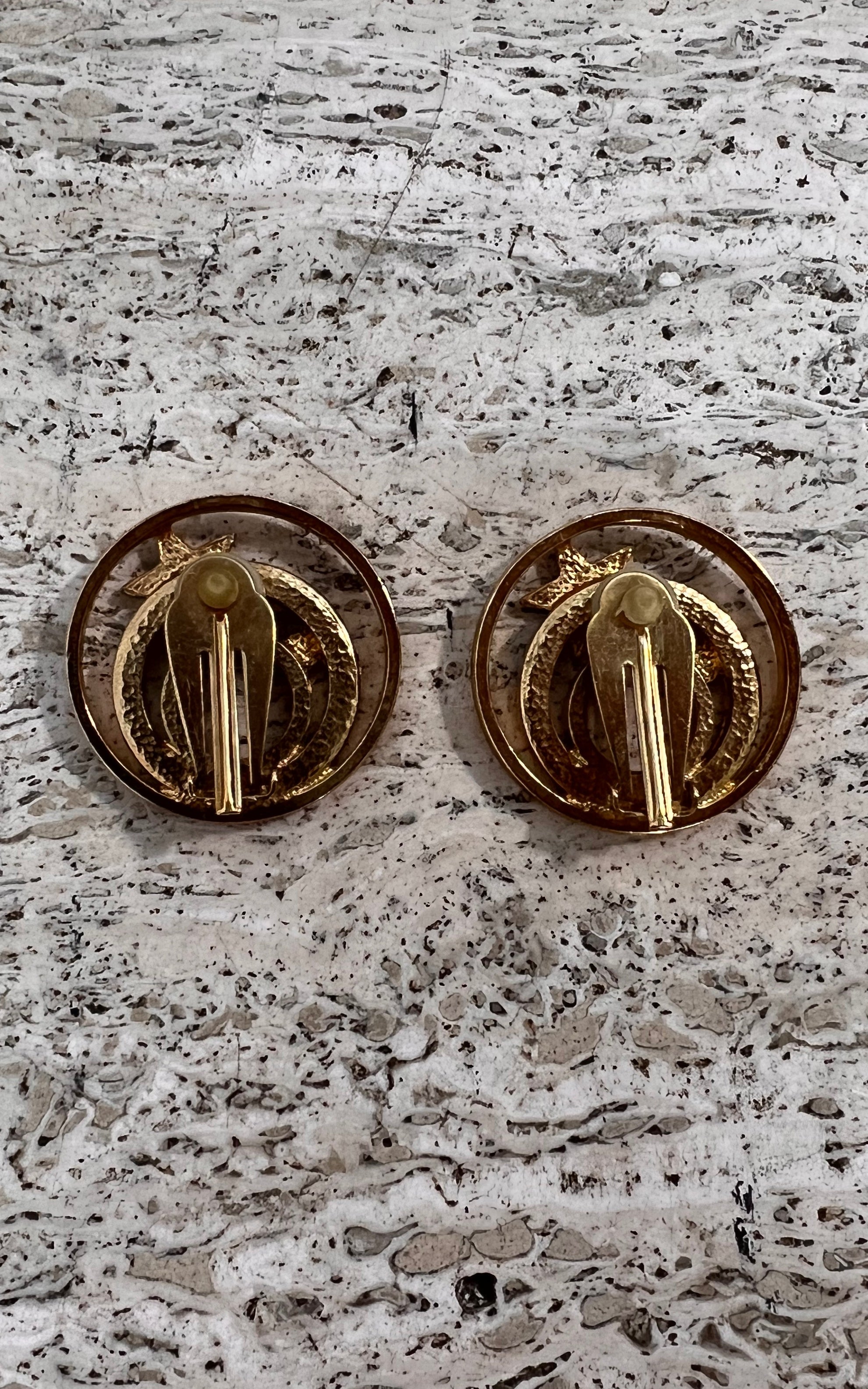 Vintage 90s Star Clip Ons