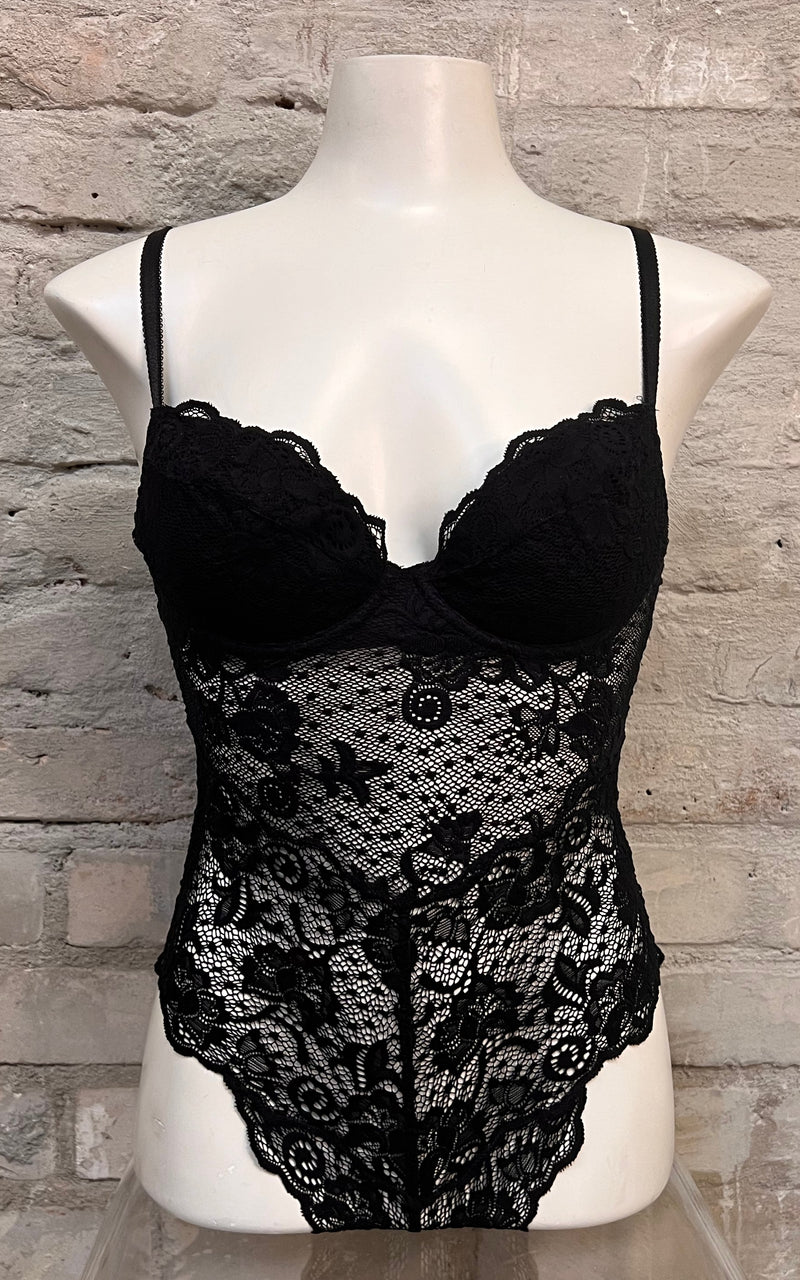 Vintage 90s Lace Bodysuit