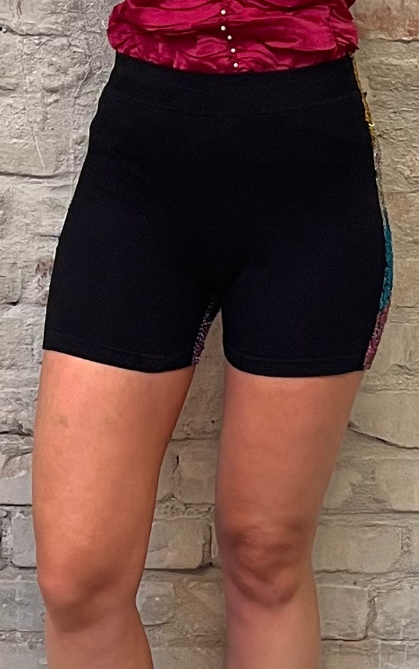 Vintage Sequin Hot Pants