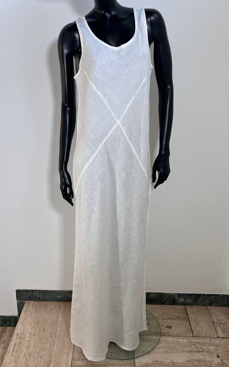 Vintage Long Linnen Maxi Dress