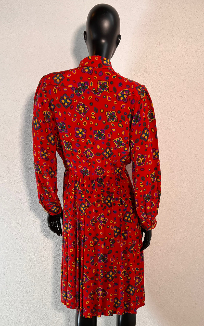 Vintage Yves Saint Laurent Silk Dress