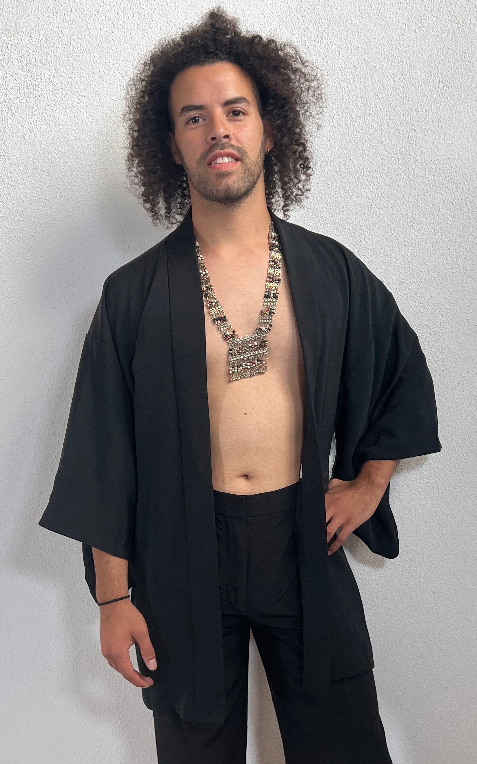 Vintage MENS Haori Silk Kimono