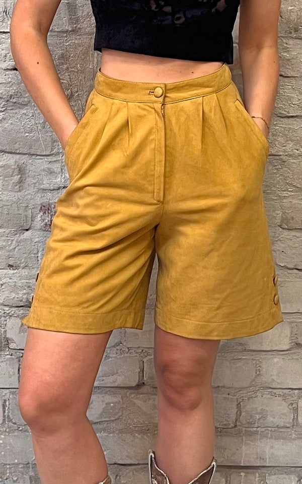 Vintage Suede Shorts