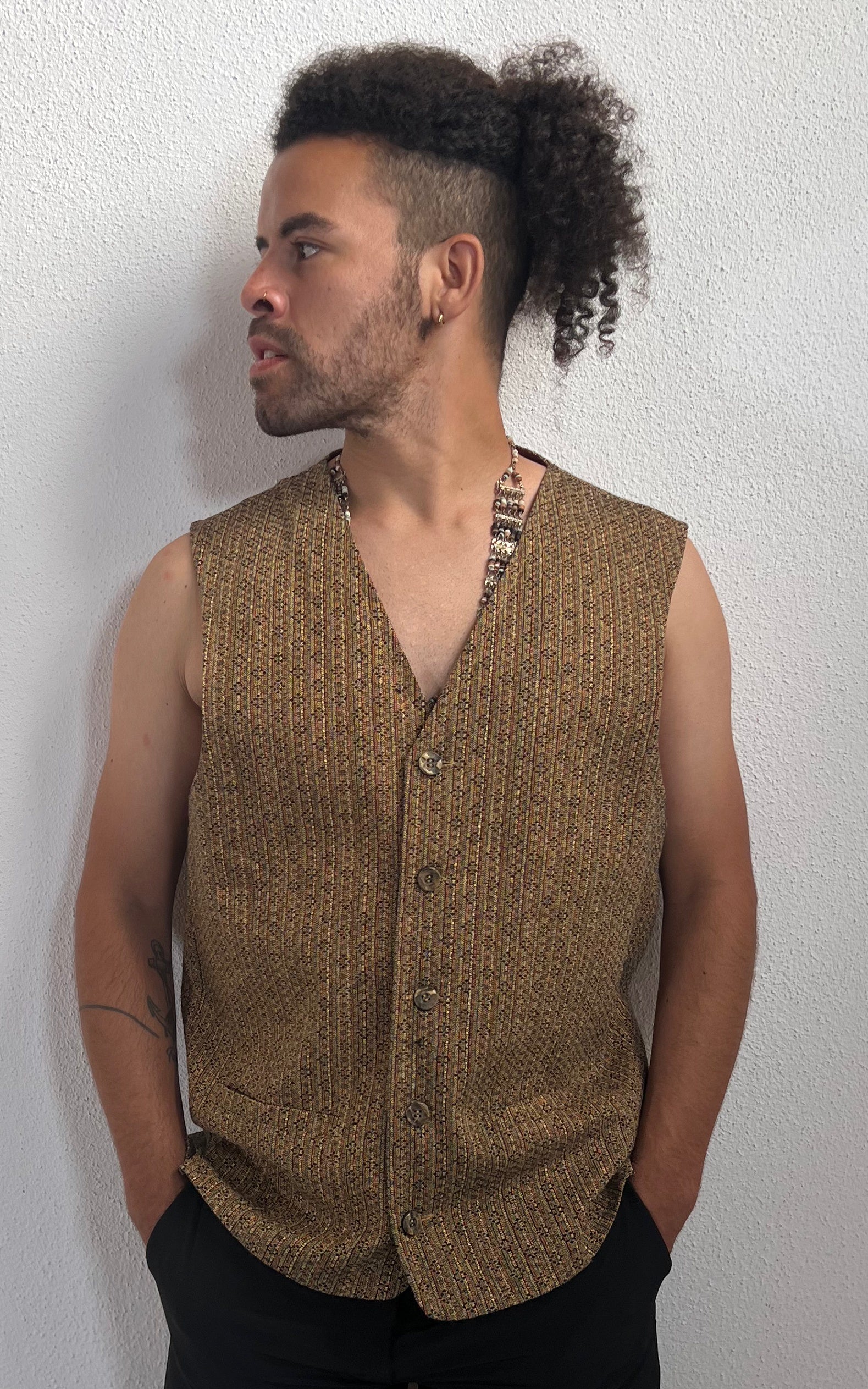 Vintage MENS 90s Waistcoat