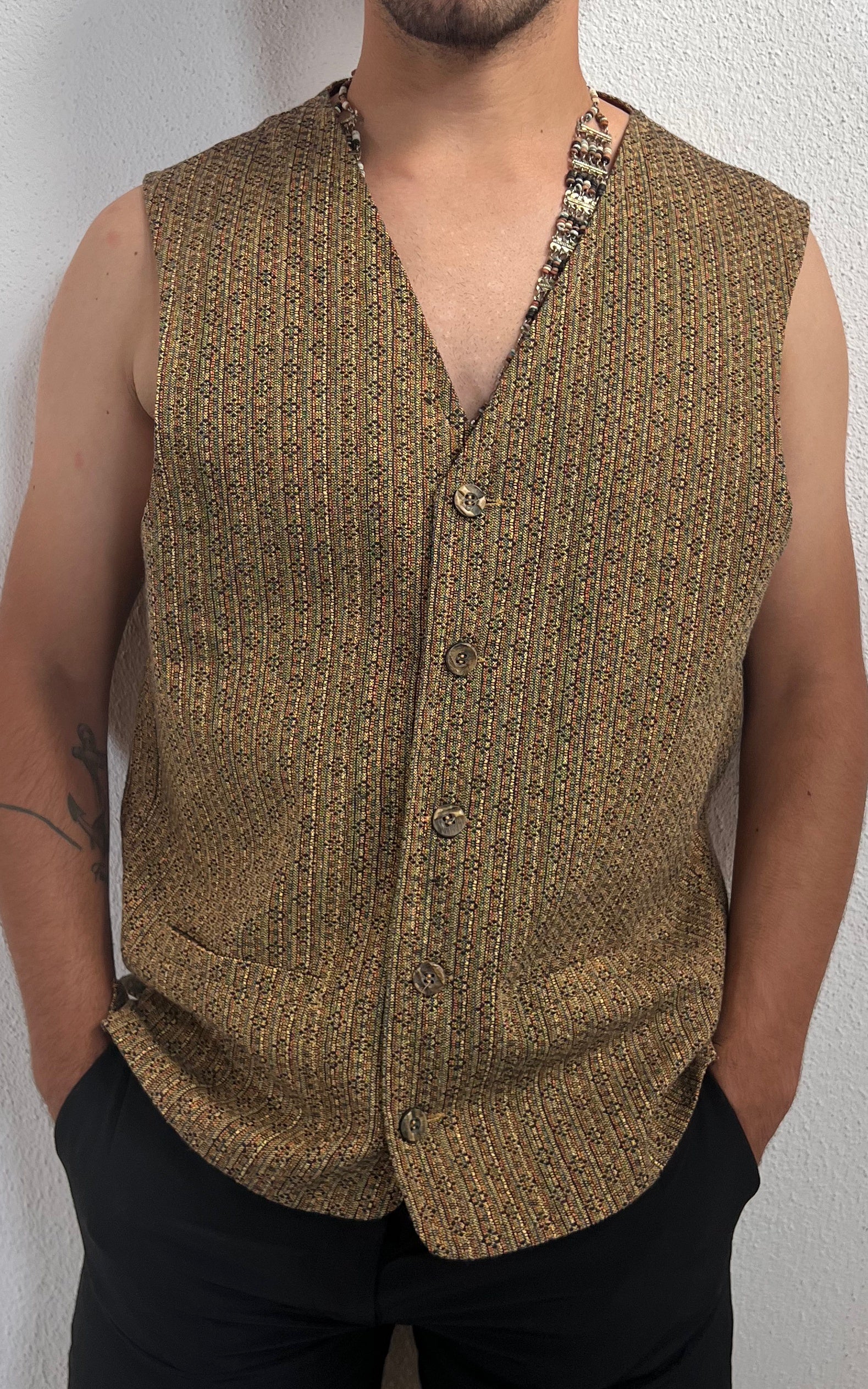 Vintage MENS 90s Waistcoat