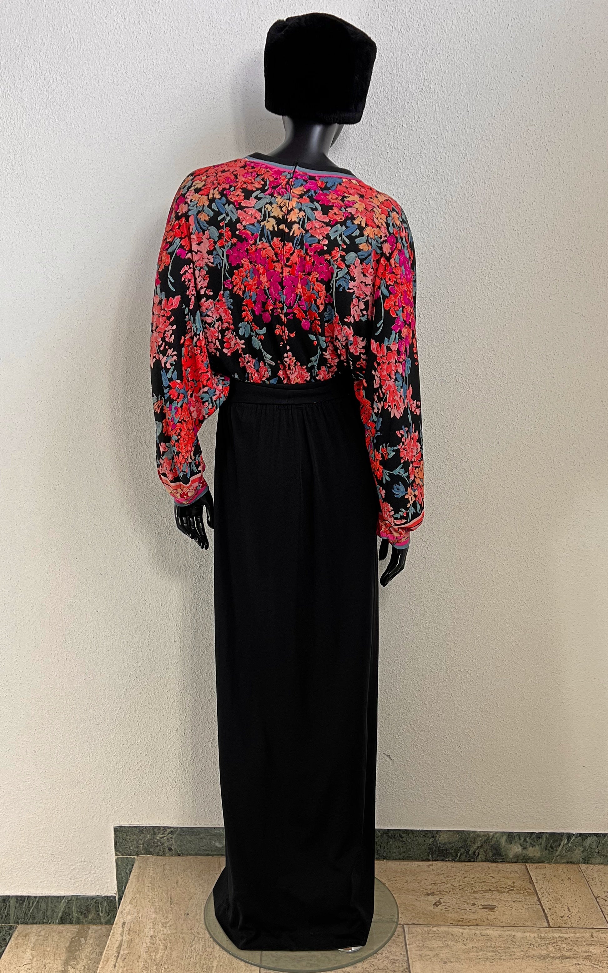 Vintage Leonard Paris Silk Dress
