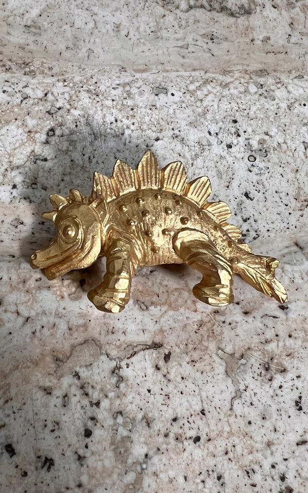 Vintage Stegosaurus Brooch