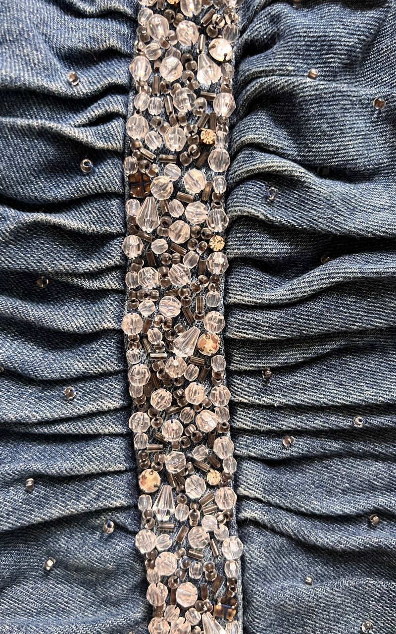 Vintage Y2K Denim Bustier