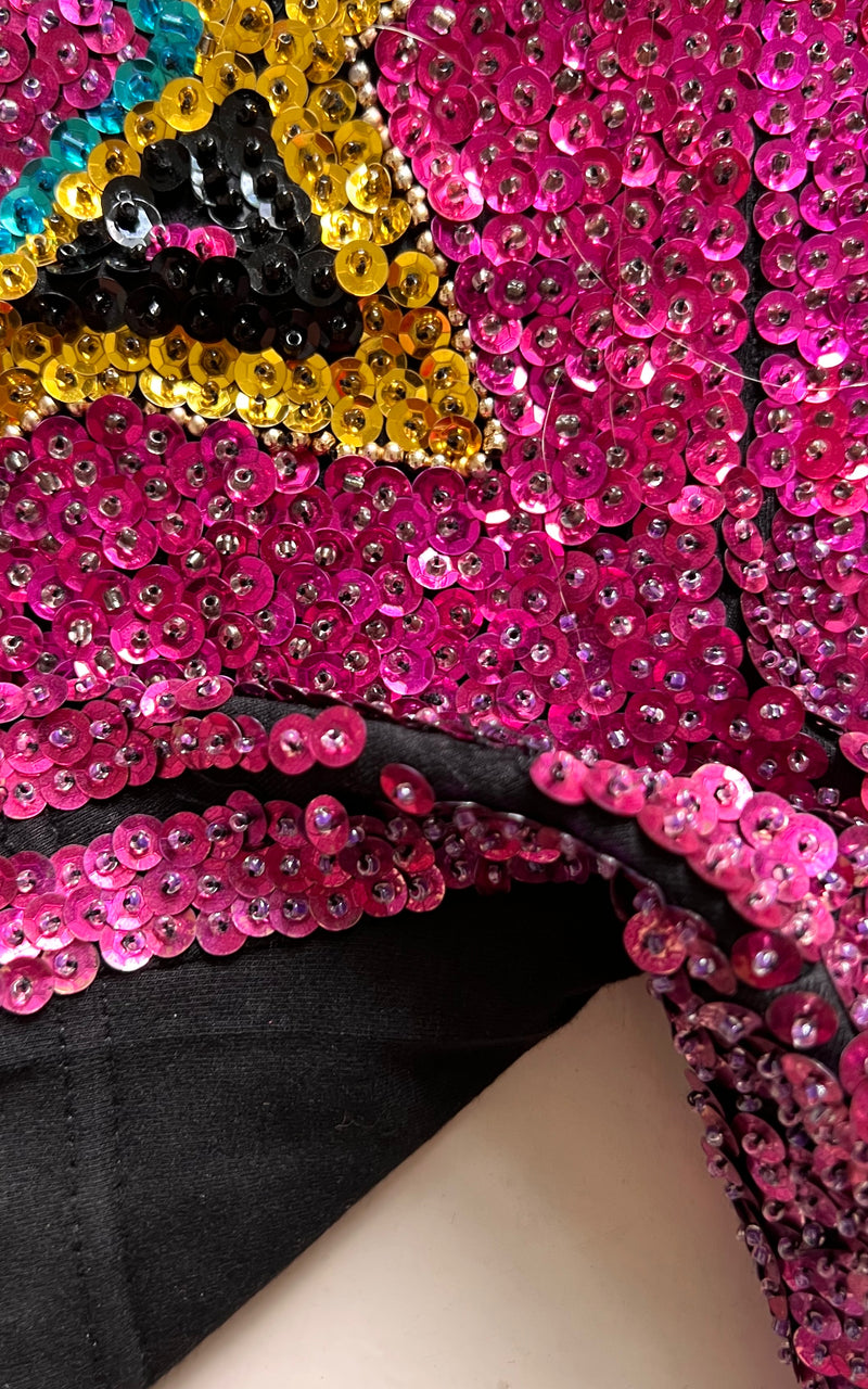 Vintage Sequin Hot Pants