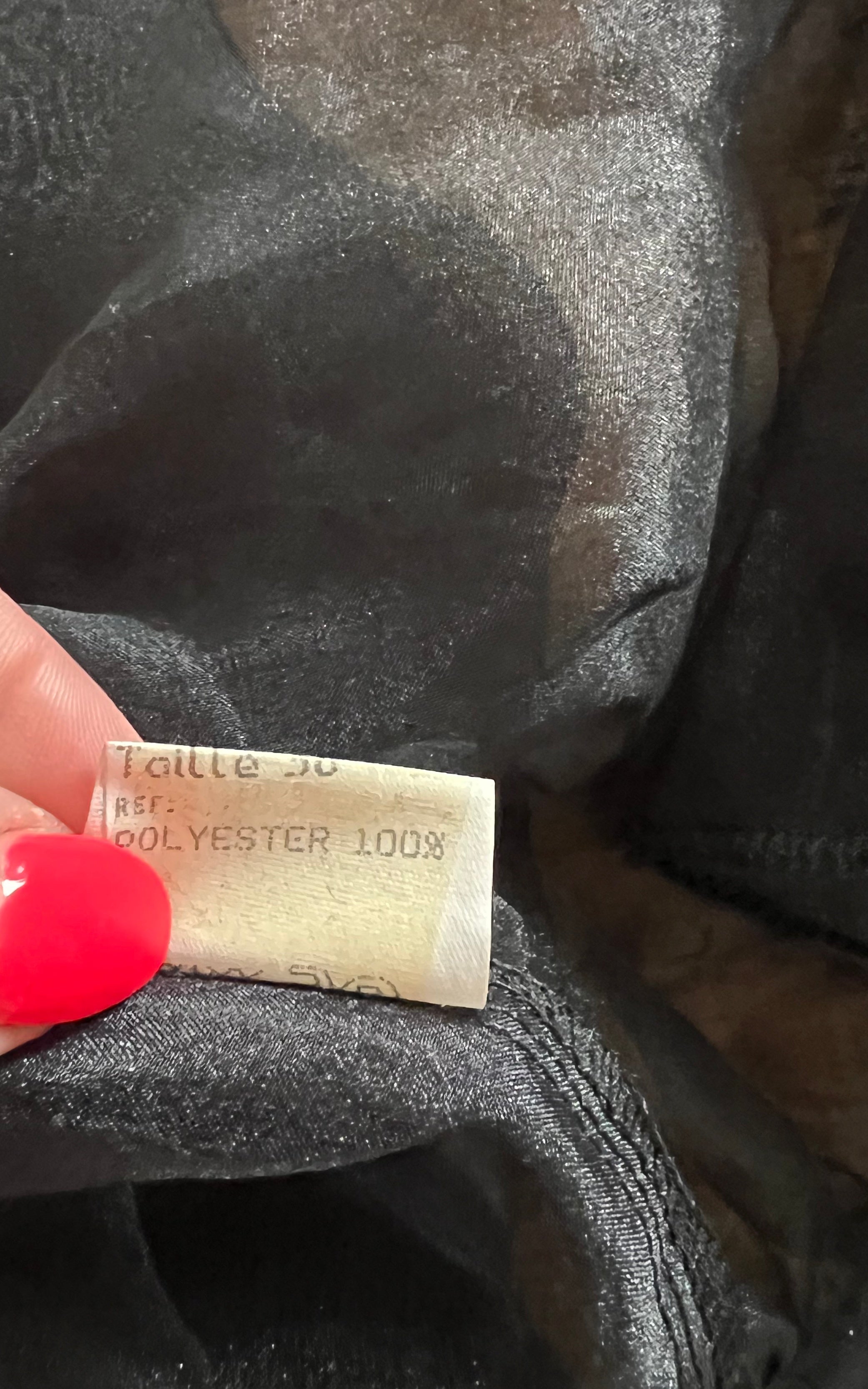 Vintage Sheer Voile Wrap Top