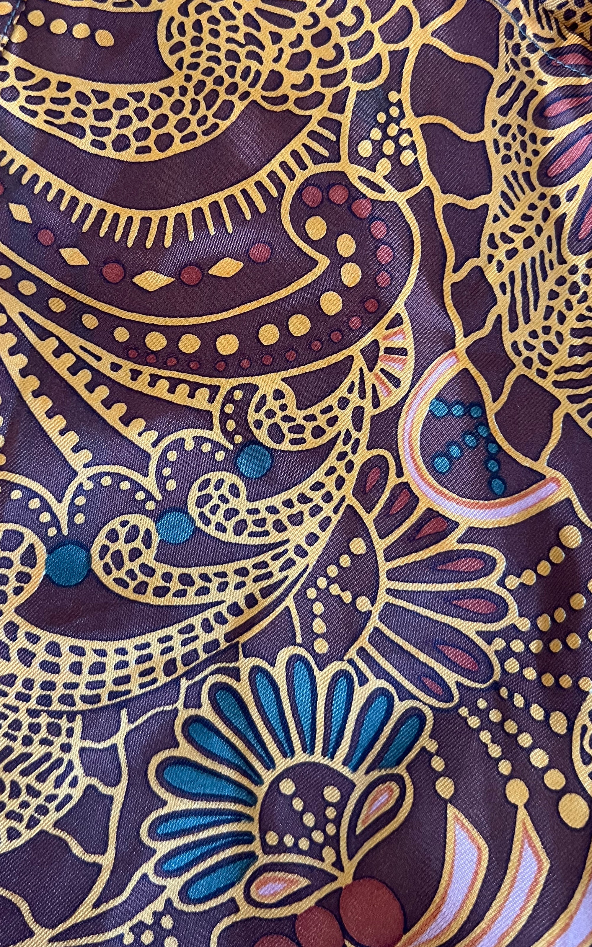 Vintage MENS Psychedelic Morning Coat