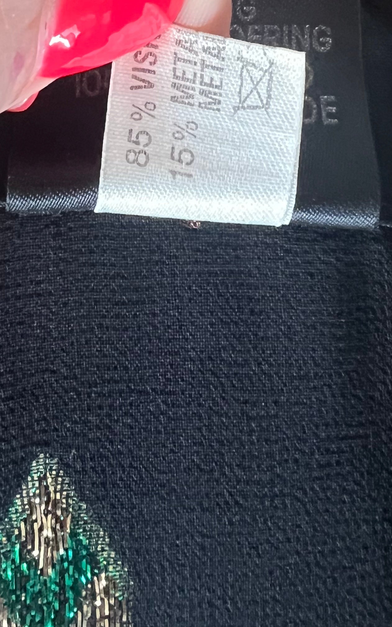 Vintage MENS Sheer Glitter Shirt