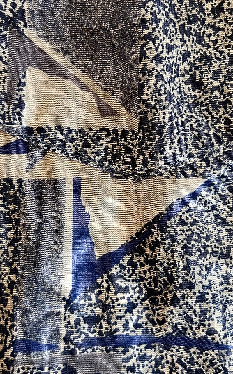 Vintage MENS Silk Button Down Shirt