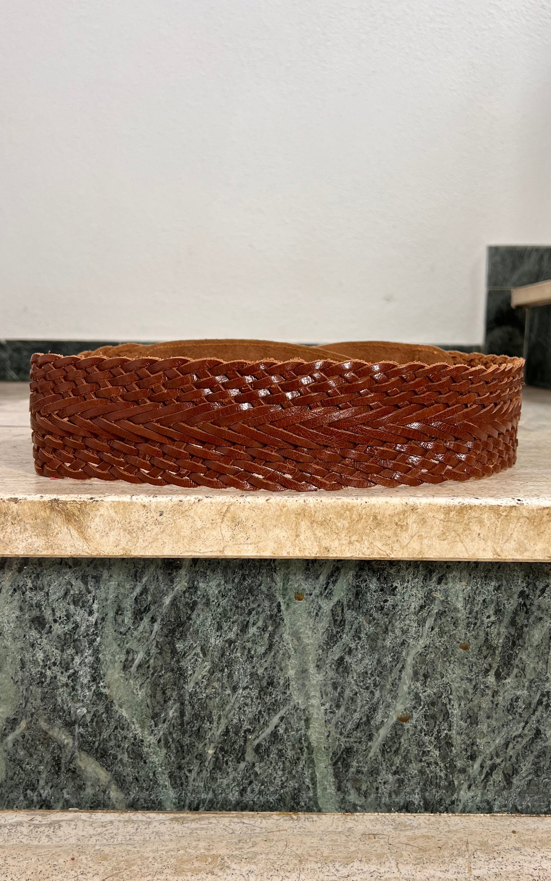 Vintage Braided Belt