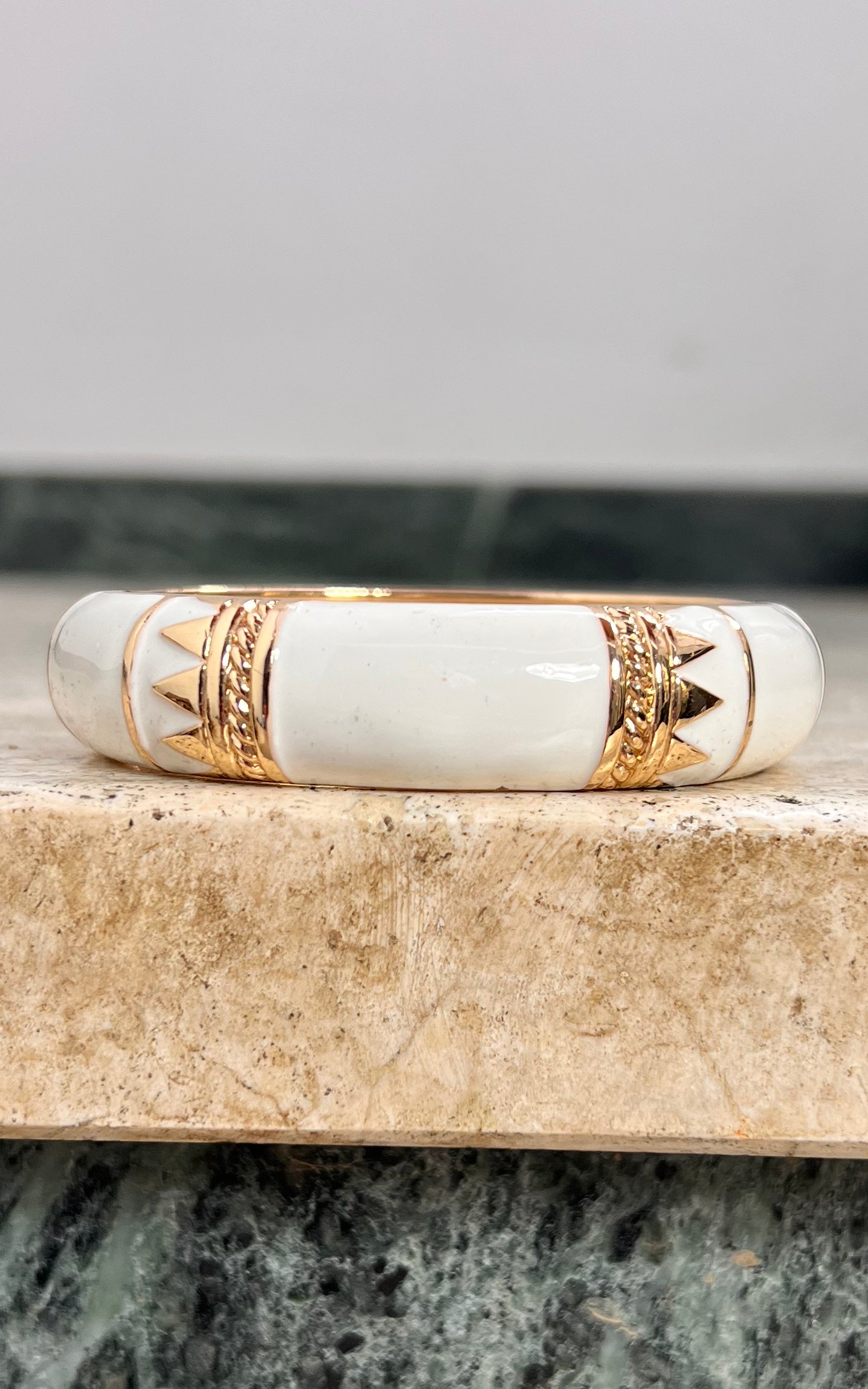 Vintage Enamel Bangle