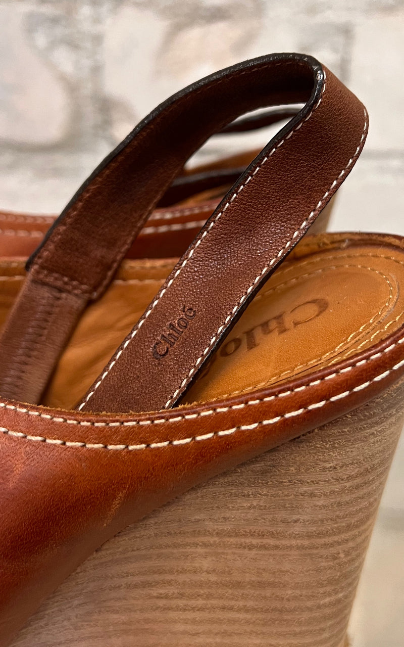 Vintage Chloé Clogs 39
