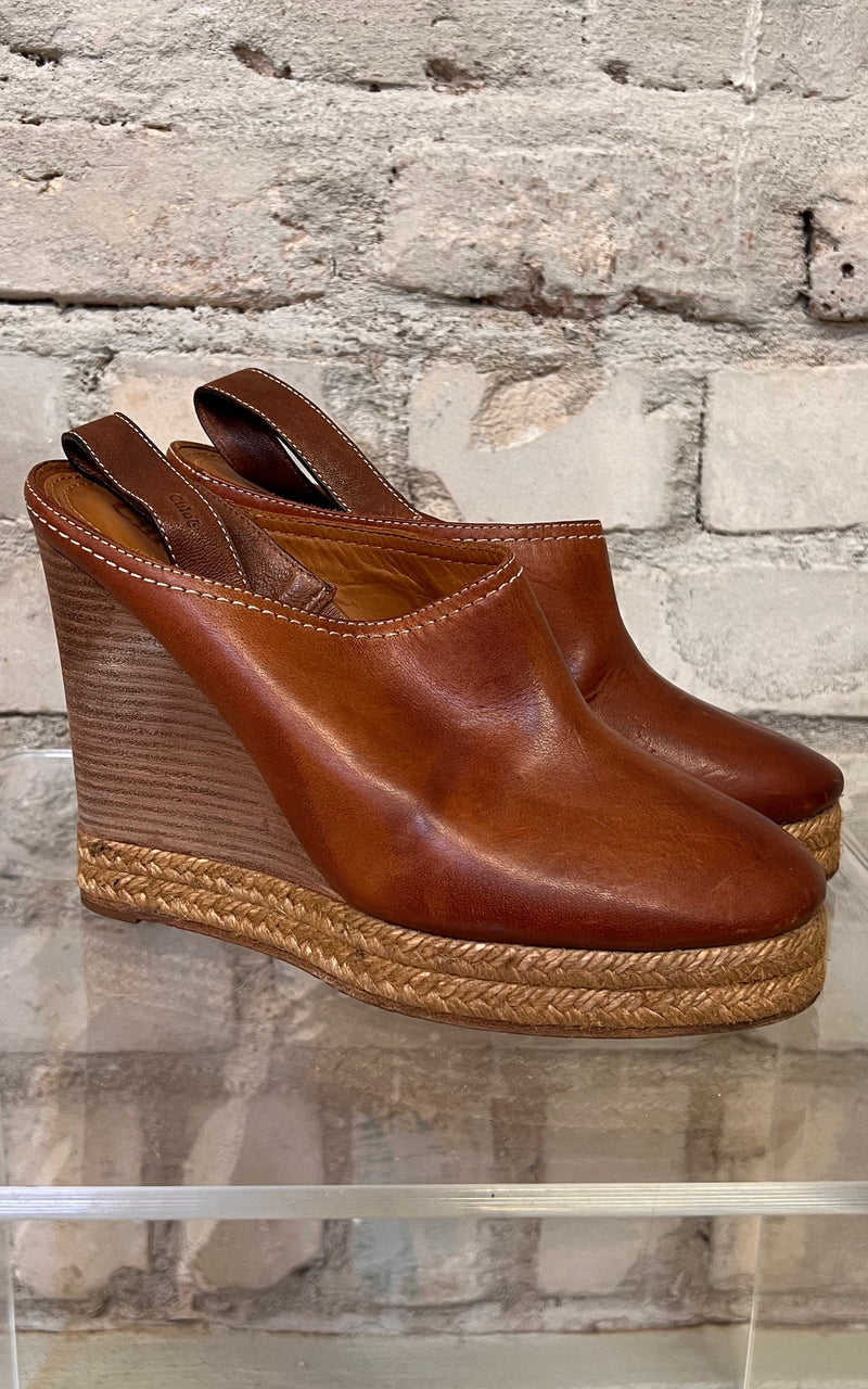 Vintage Chloé Clogs 39