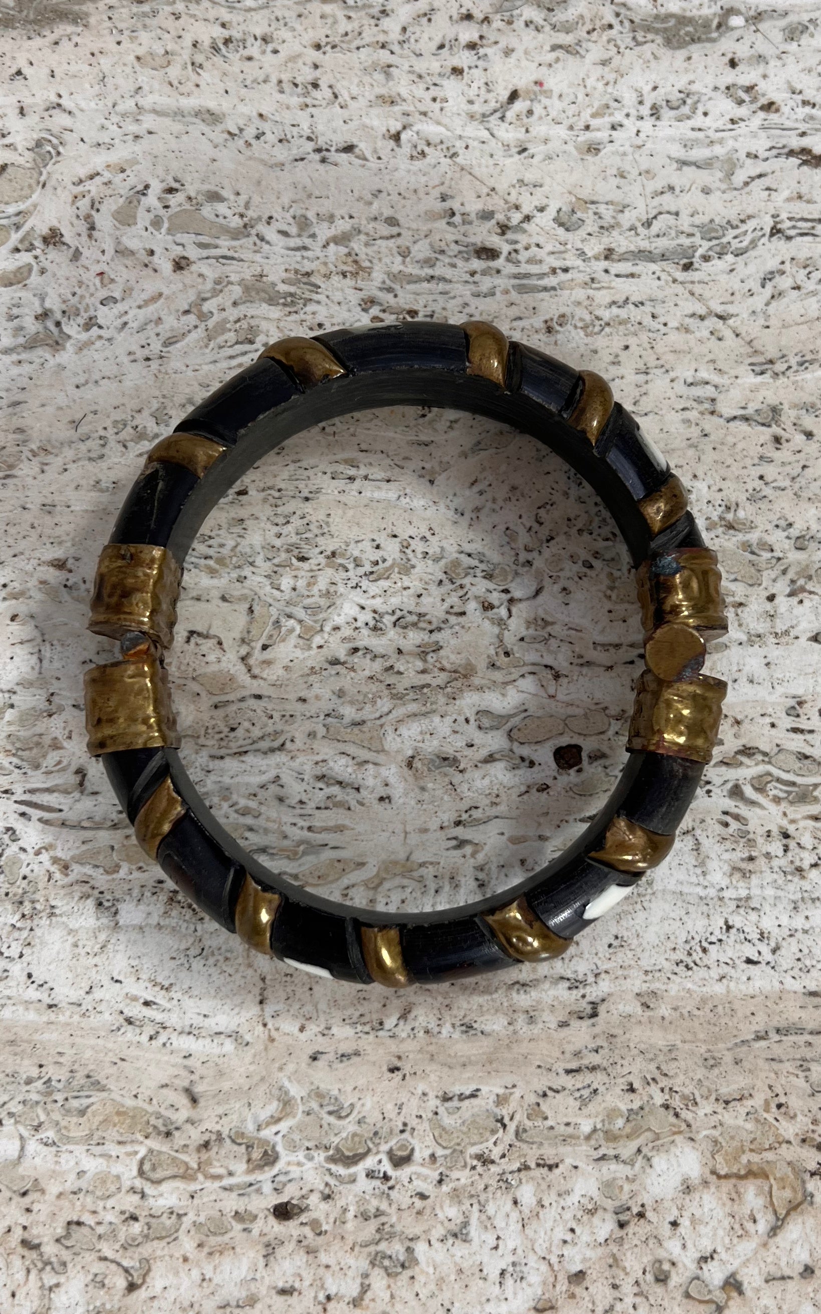 Vintage Indian Horn Bangle