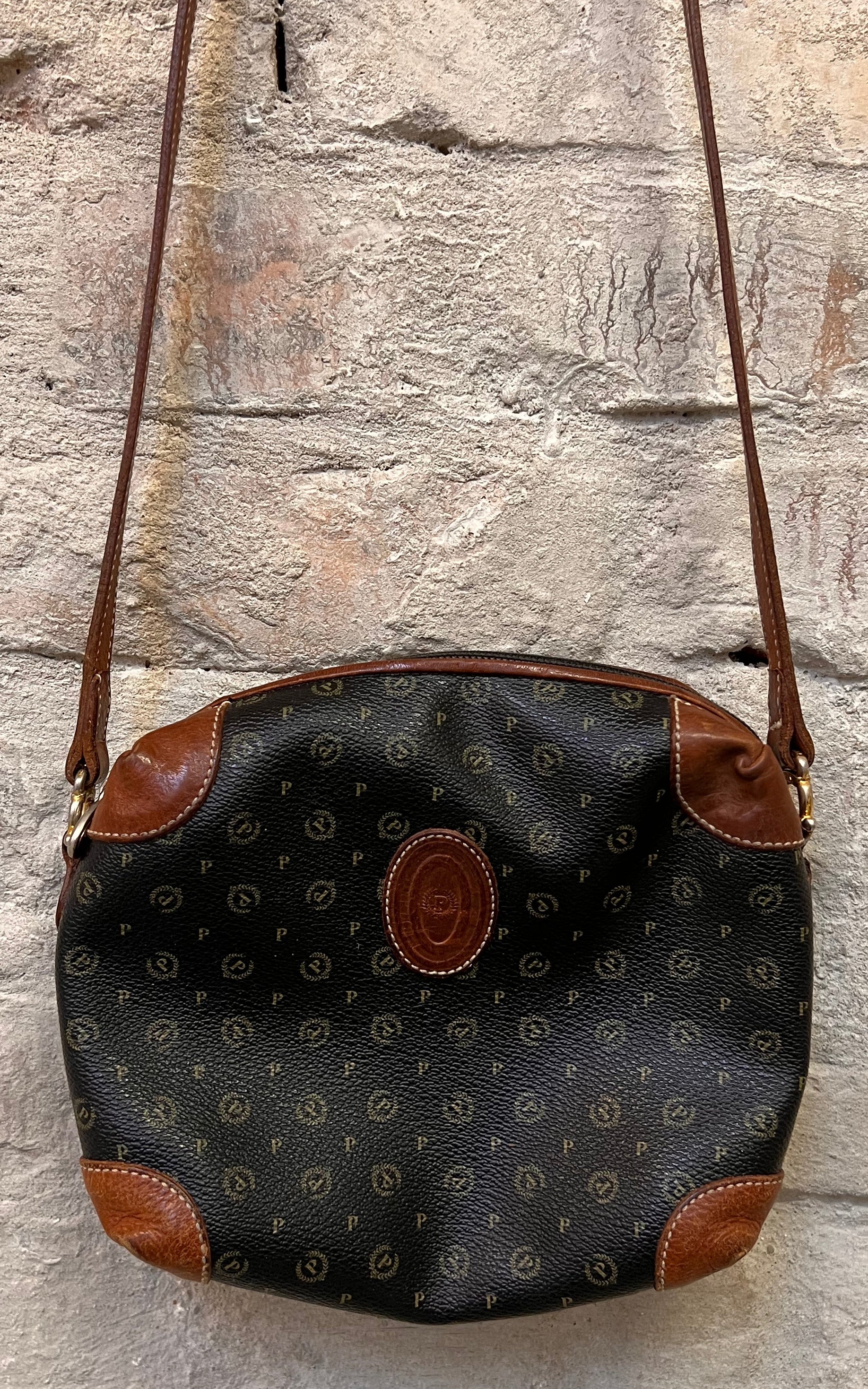 POLLINI レザージャケット サイズ50 ブラウンビンテージvintage POLLINI レザージャケット サイズ50 ブラウンビンテージvintage