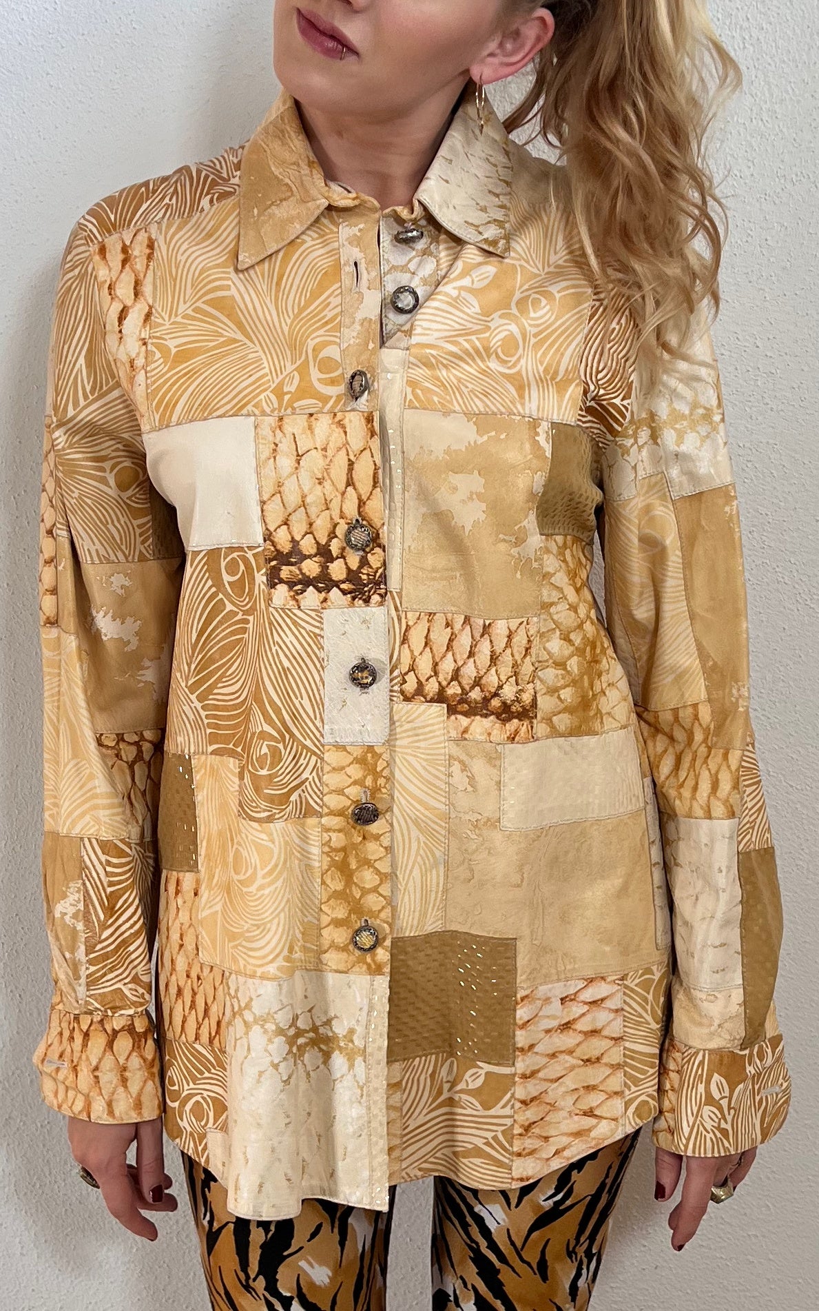 Vintage Y2K Roberto Cavalli Leatherjacket