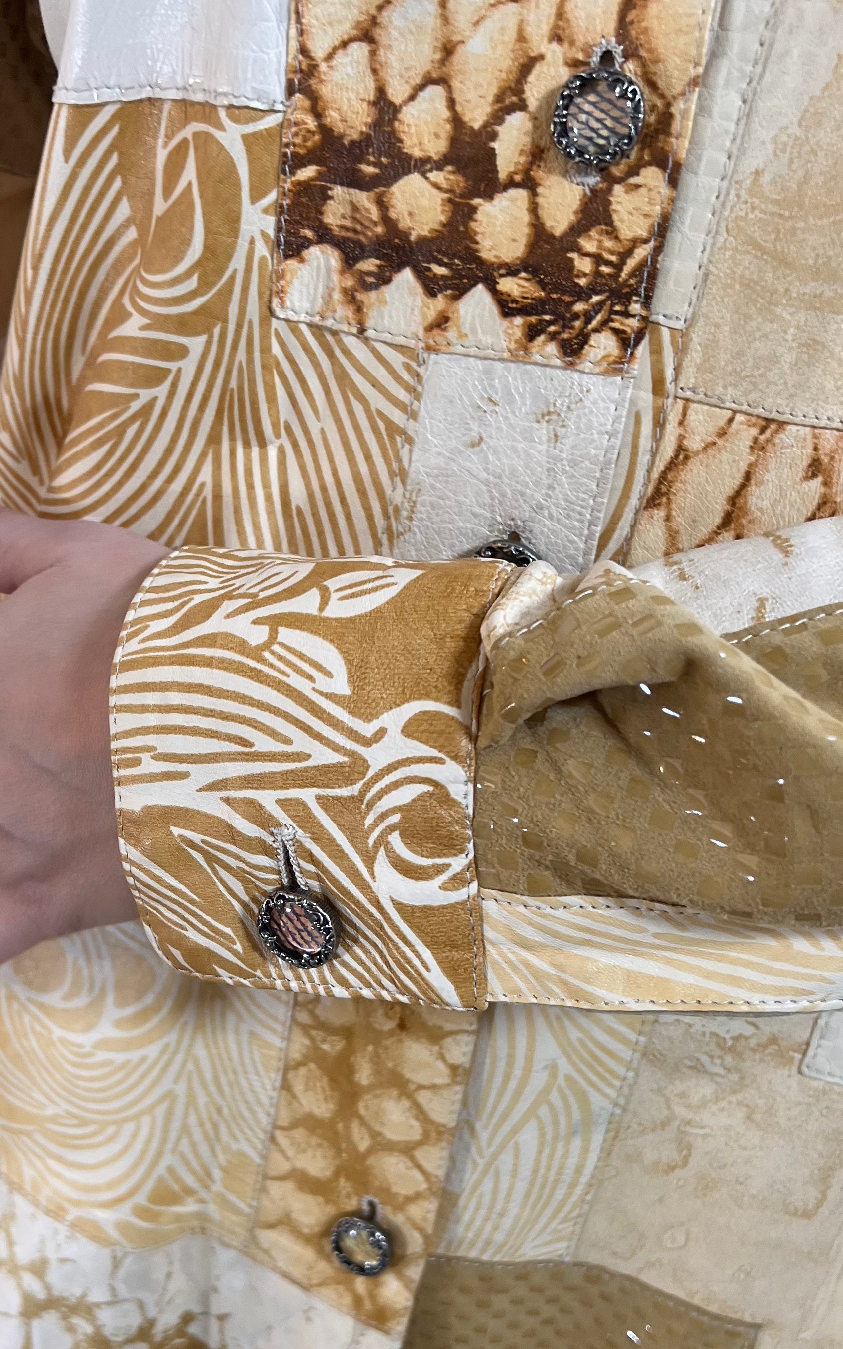 Vintage Y2K Roberto Cavalli Leatherjacket