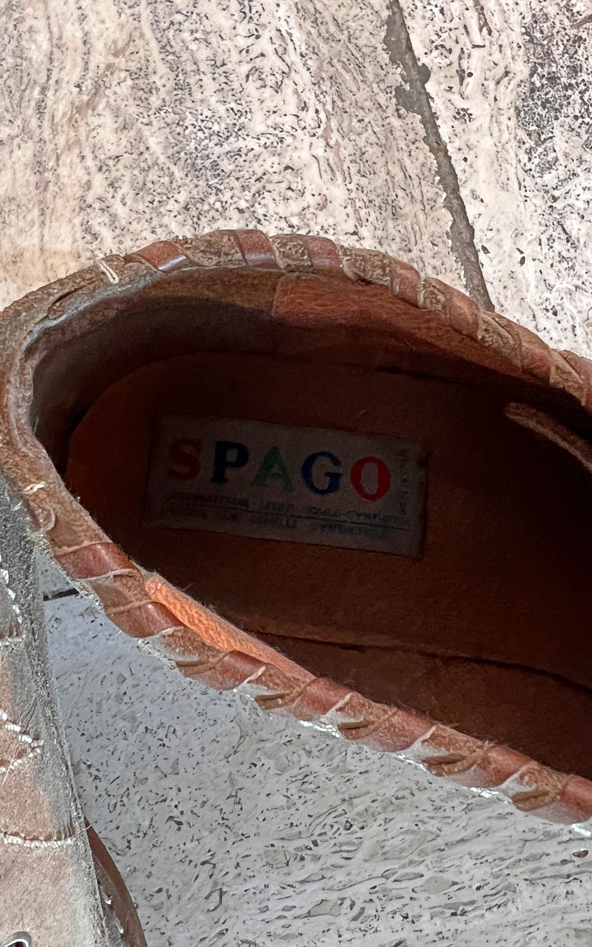 Vintage Spago Cowboy Shoes 40