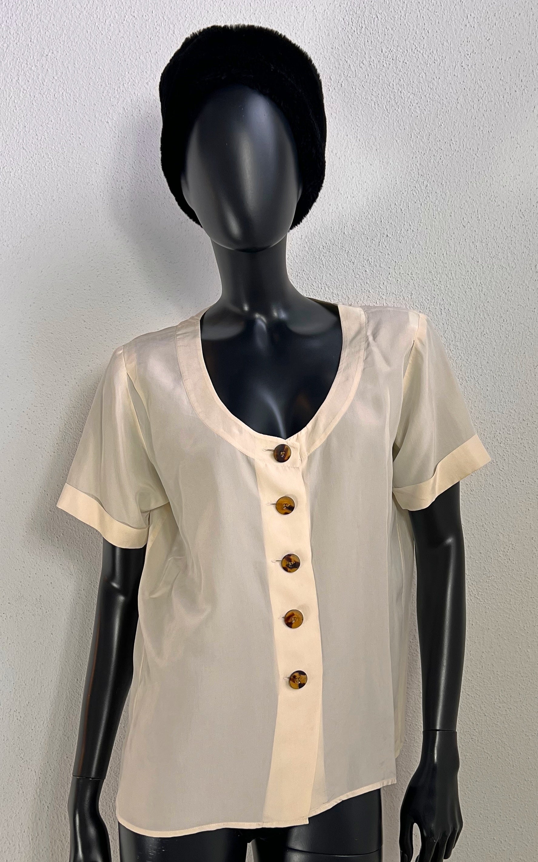 Vintage Yves Saint Laurent Silk Blouse